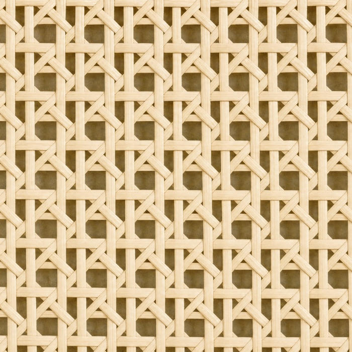 X11 · woven wicker, straw-tan