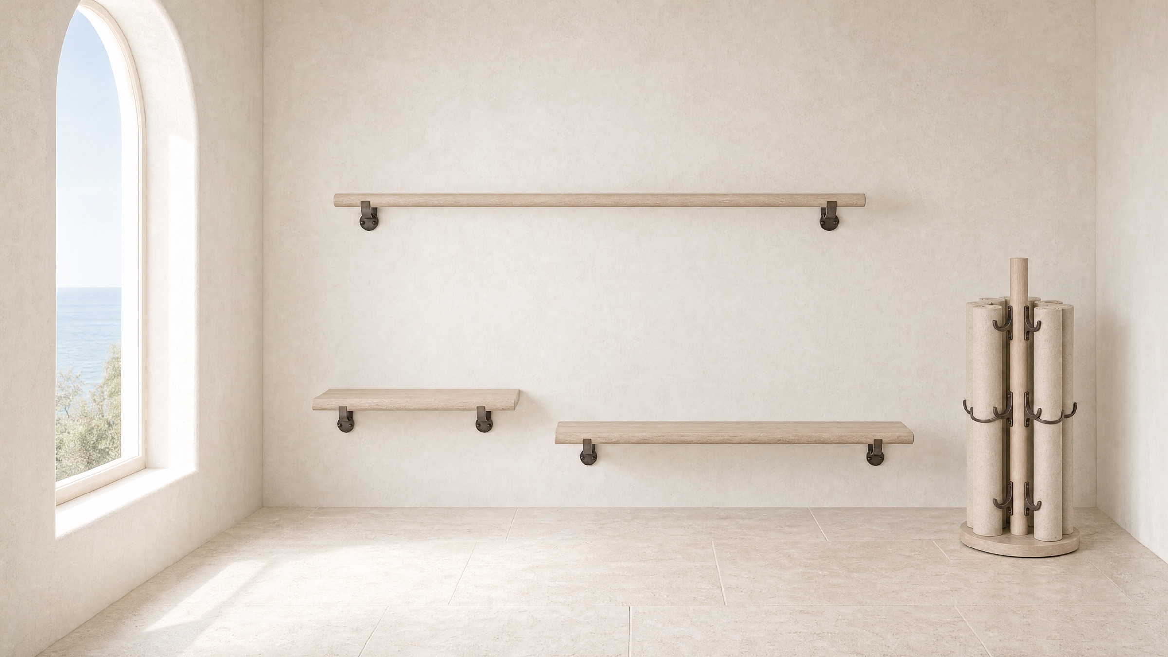Barre pieces at Wrenhurst.