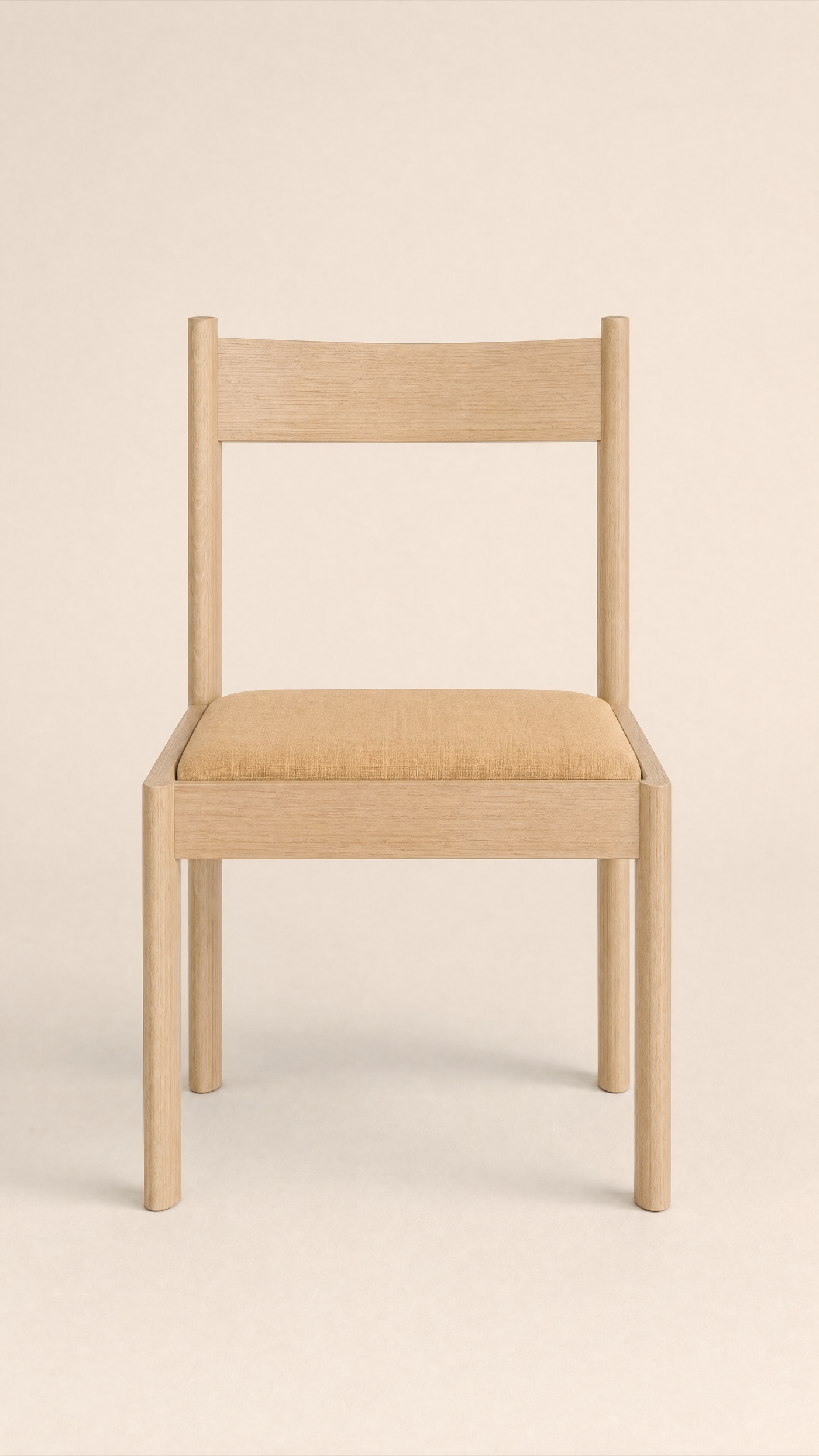 Halved Side Chair — the full studio frame.