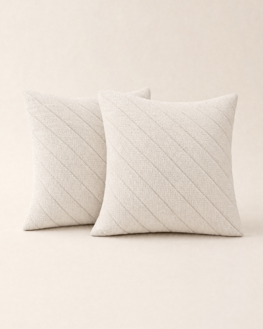 Channel Cushion Pair