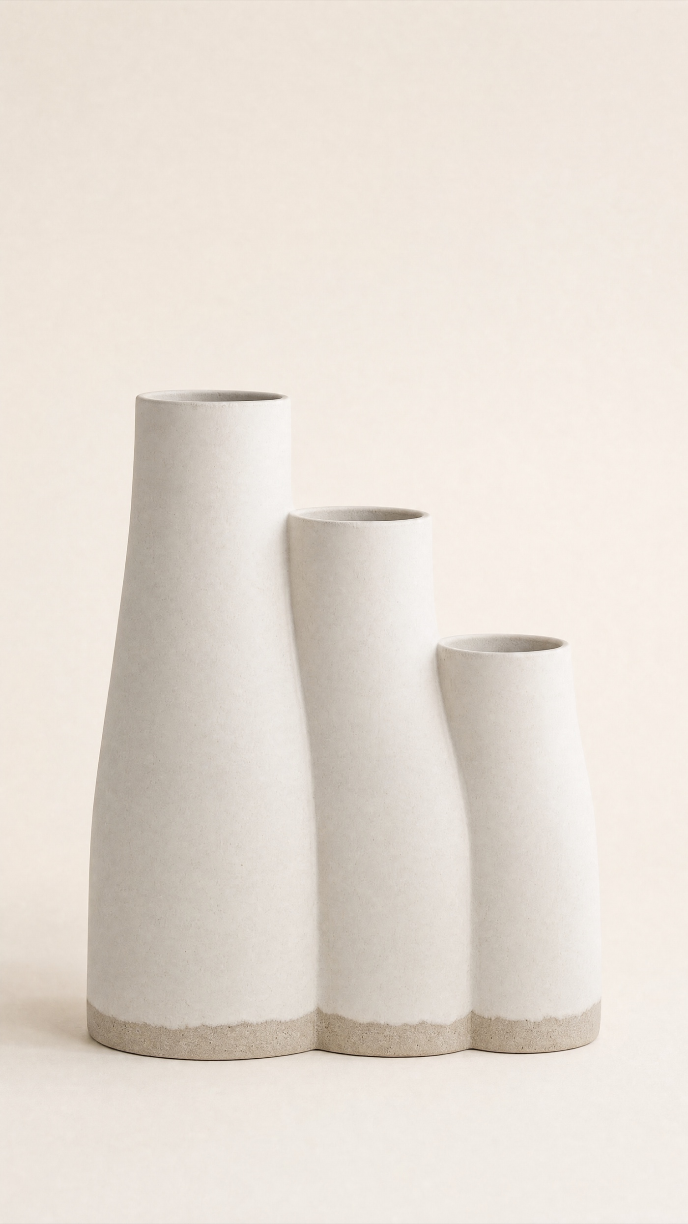 Kin Bud Vases — the full studio frame.