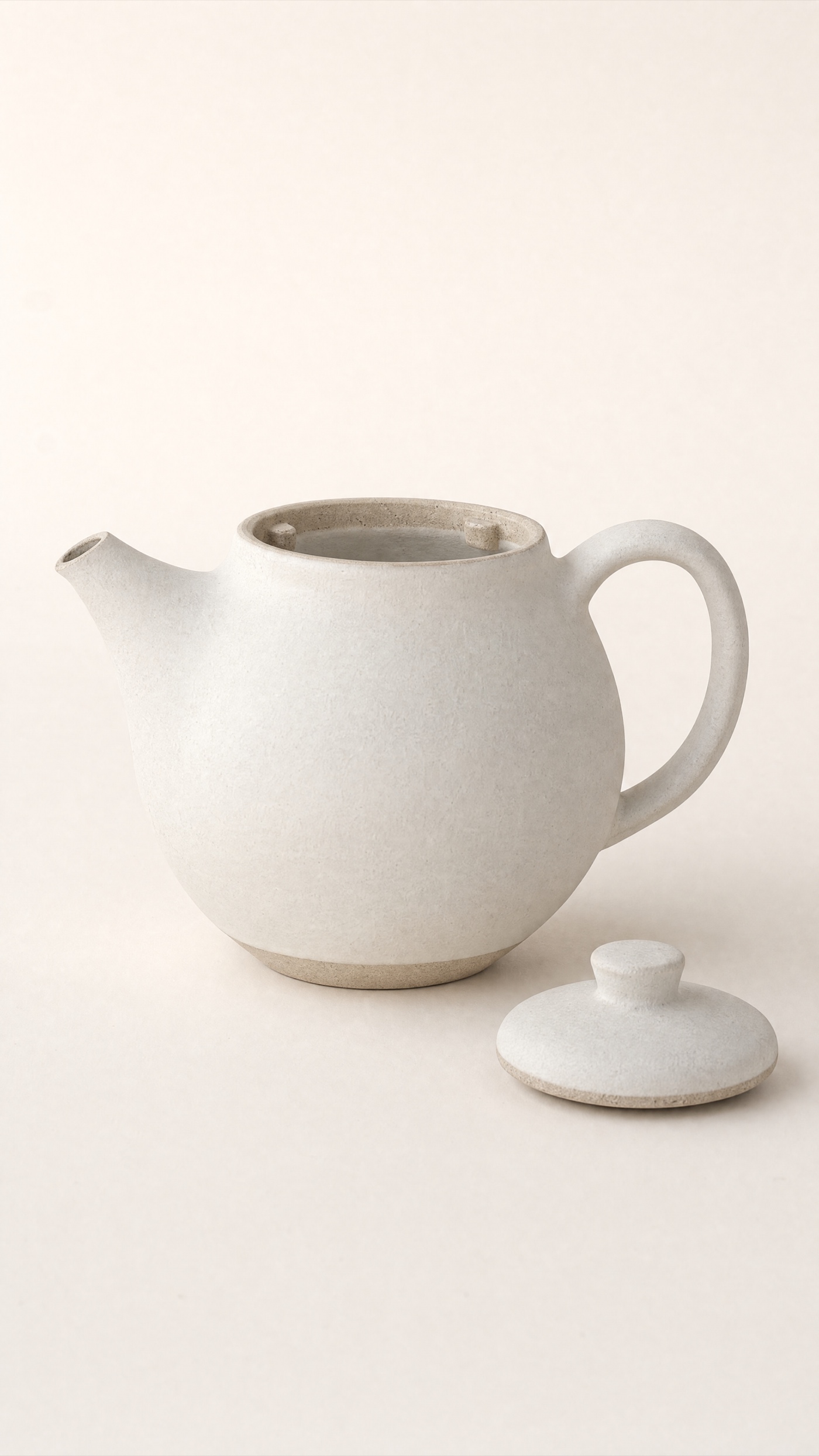Steady Teapot — the full studio frame.