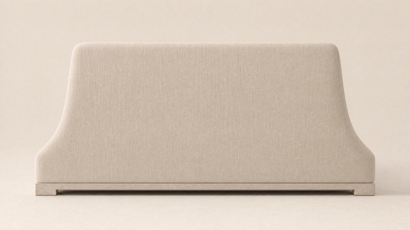 Cove Bed — the back.
