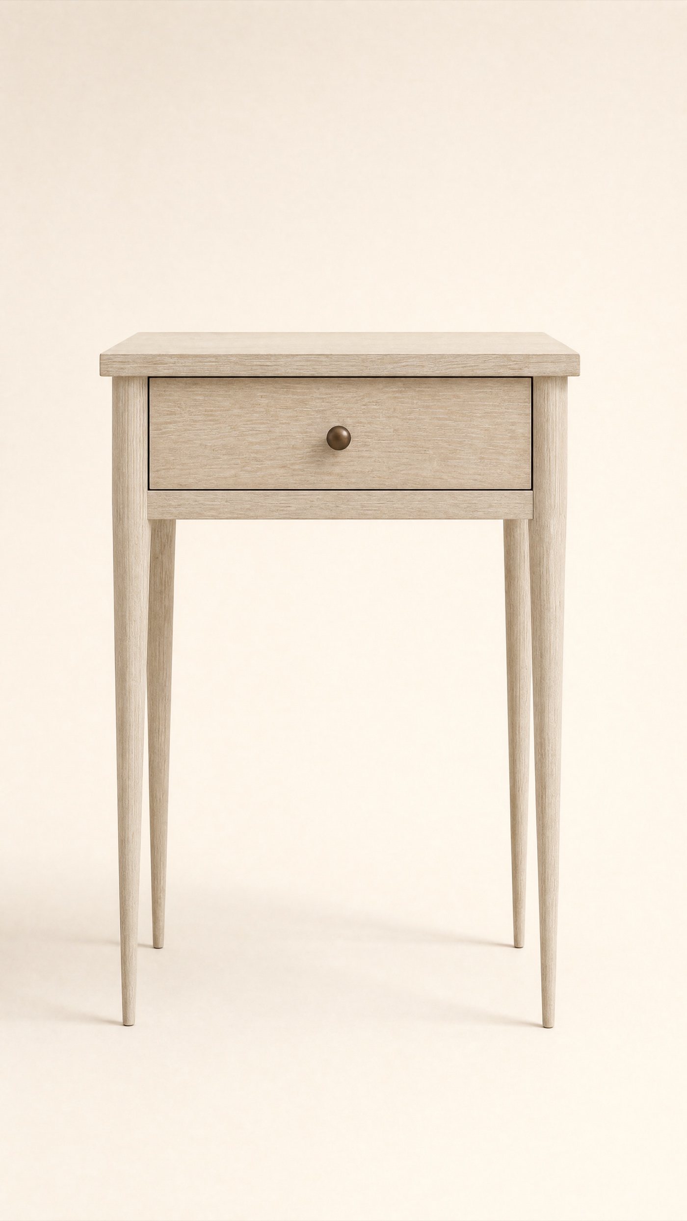 Spire Night Table — the full studio frame.