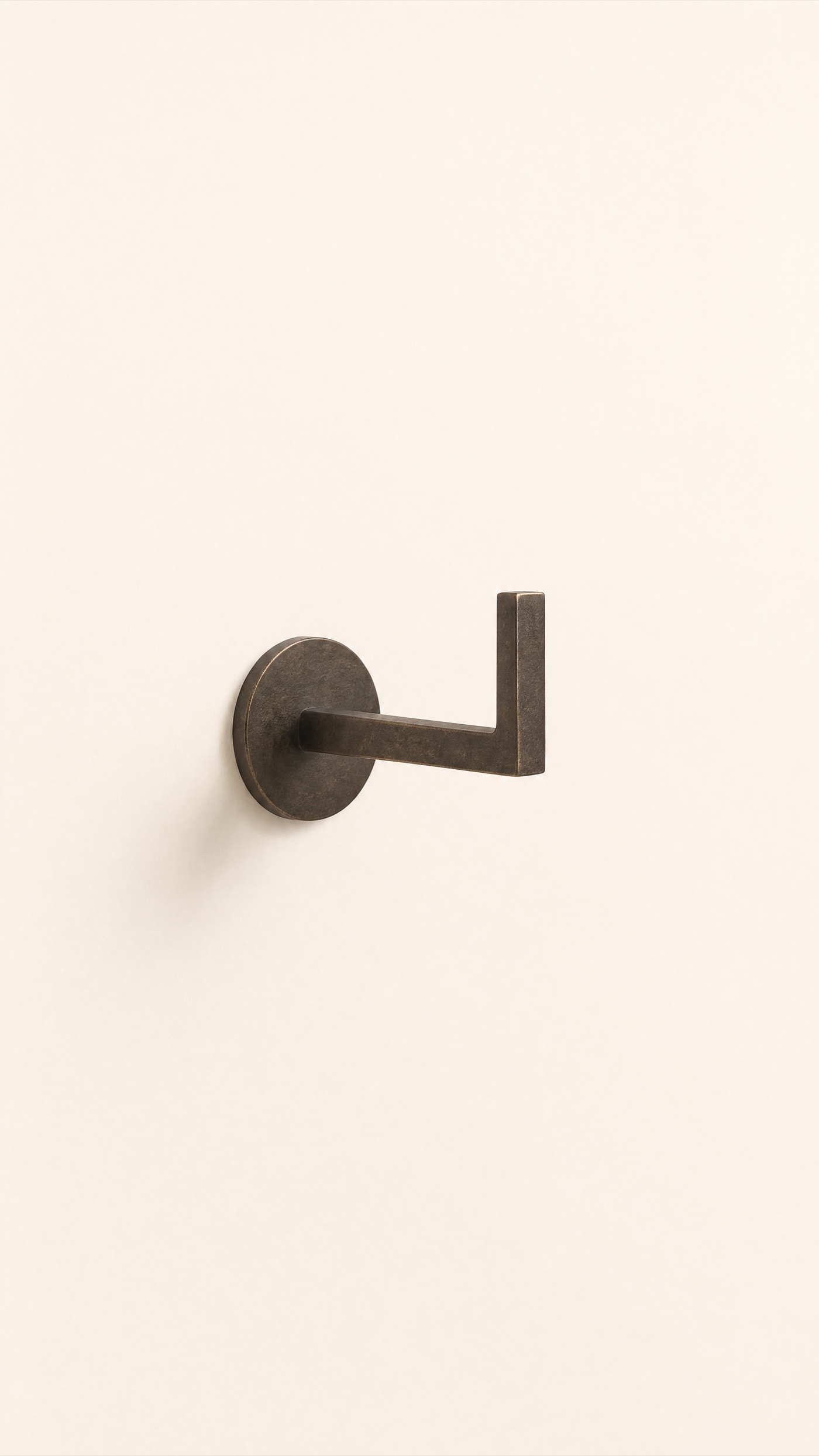 Single-L Hooks — the full studio frame.