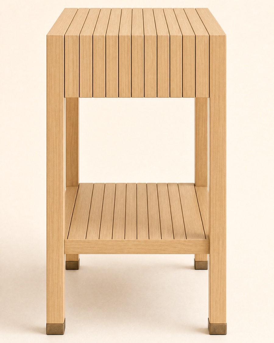 Lath Tub-Side Table