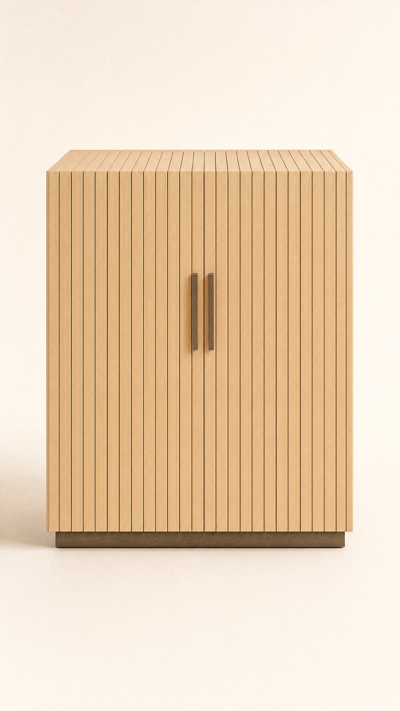 Lath Cabinet — the full studio frame.