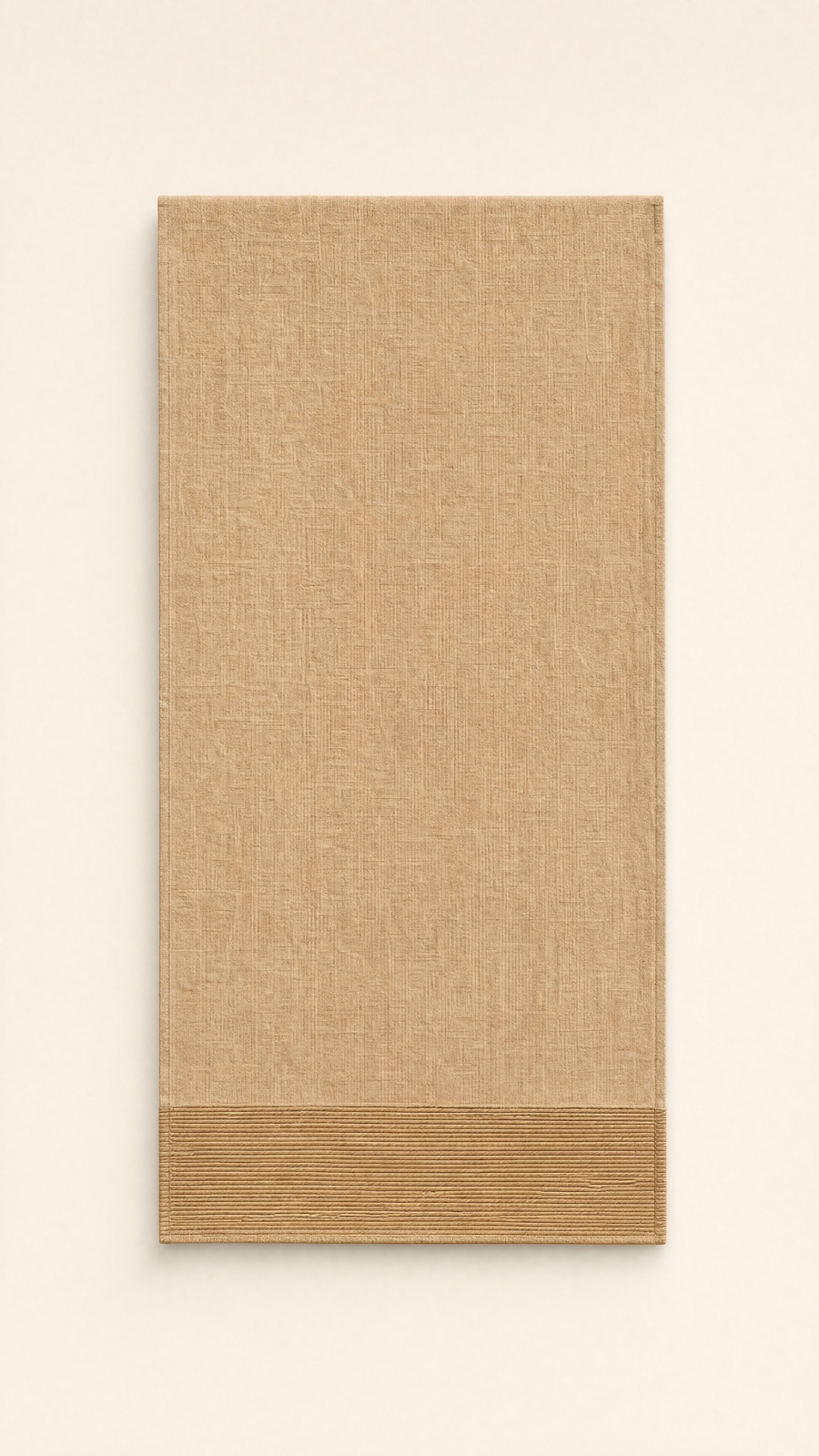 Reed-Border Bath Towels