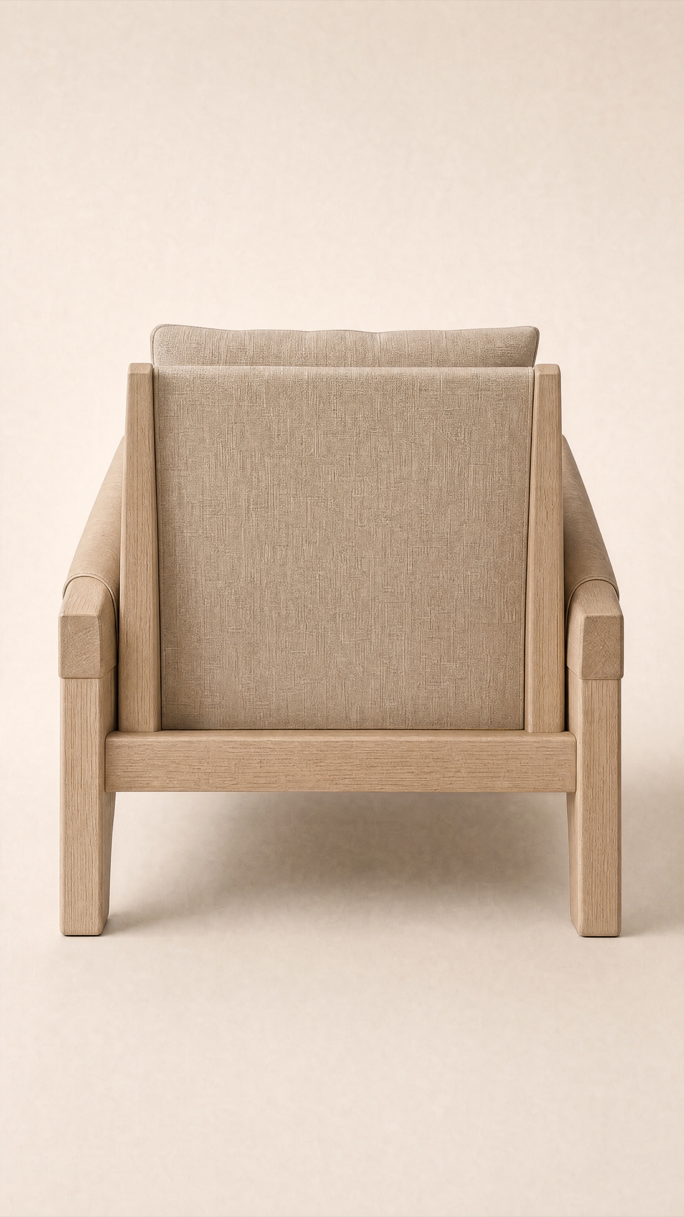 Wax Club Chair — the back.