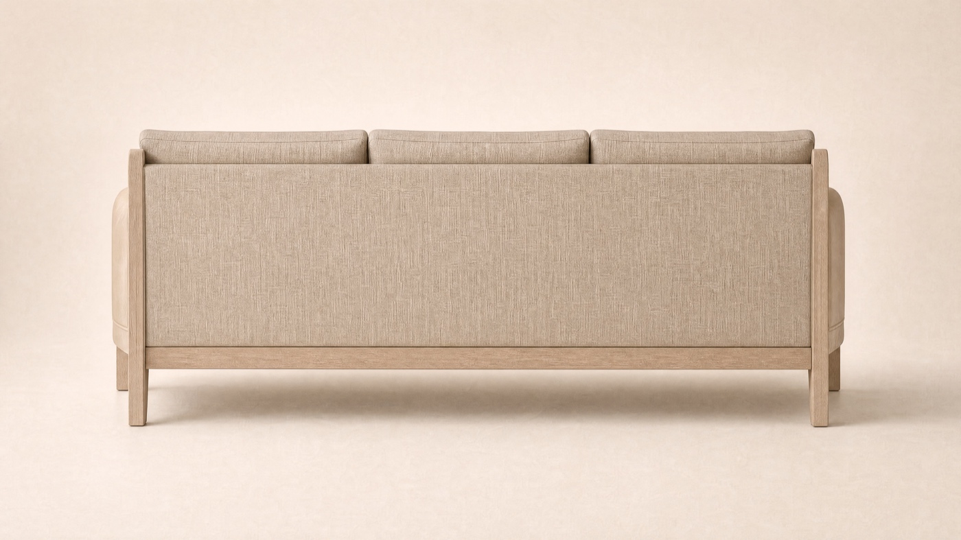 Wax Sofa — the back.