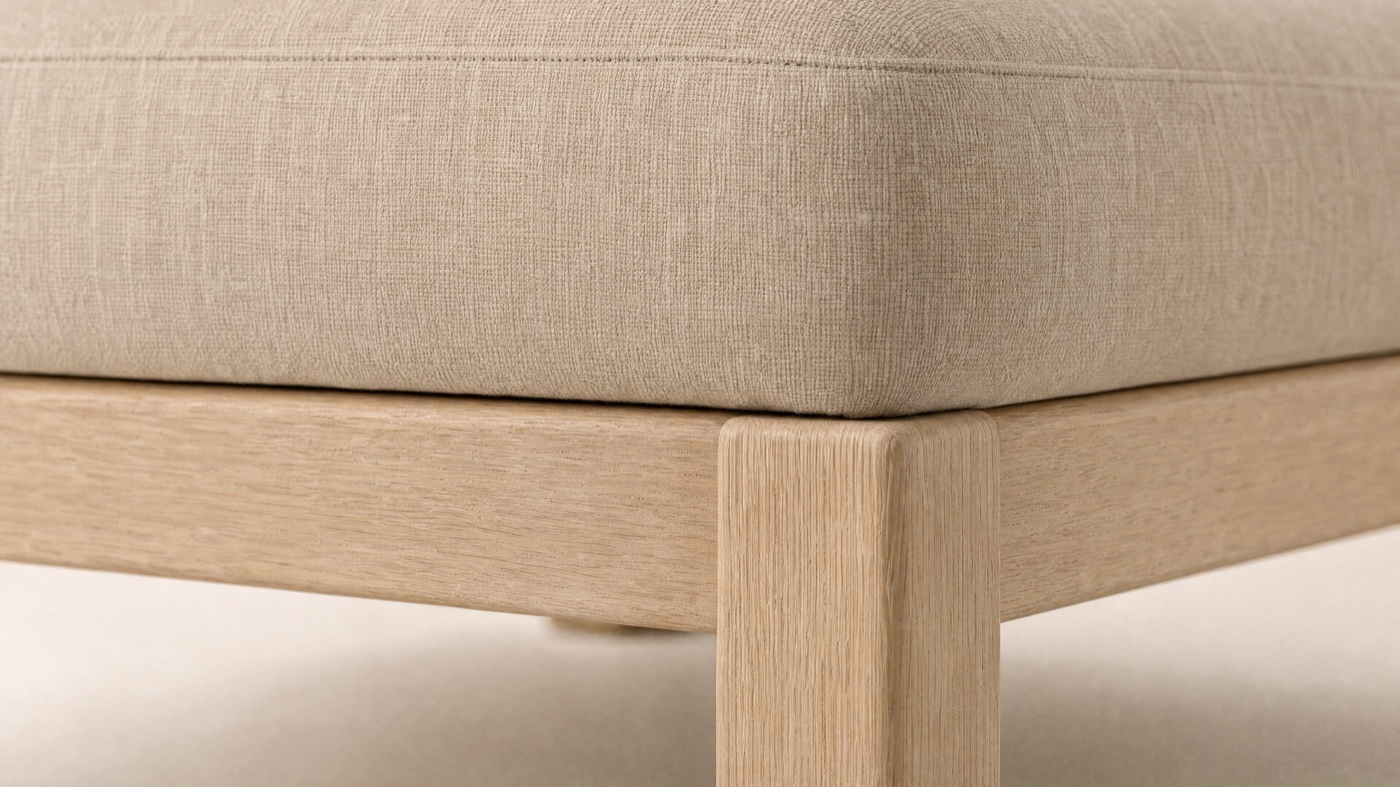 Wax Ottoman — the signature.