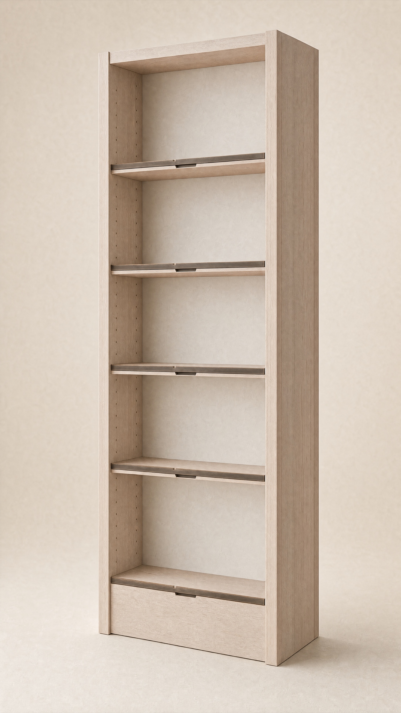 Rail Bookwall — three-quarter.