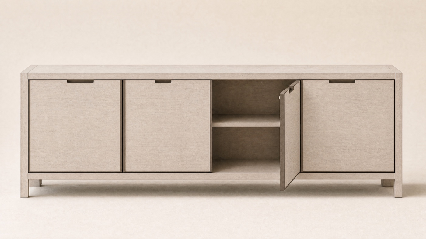 Rail Low Case — open.