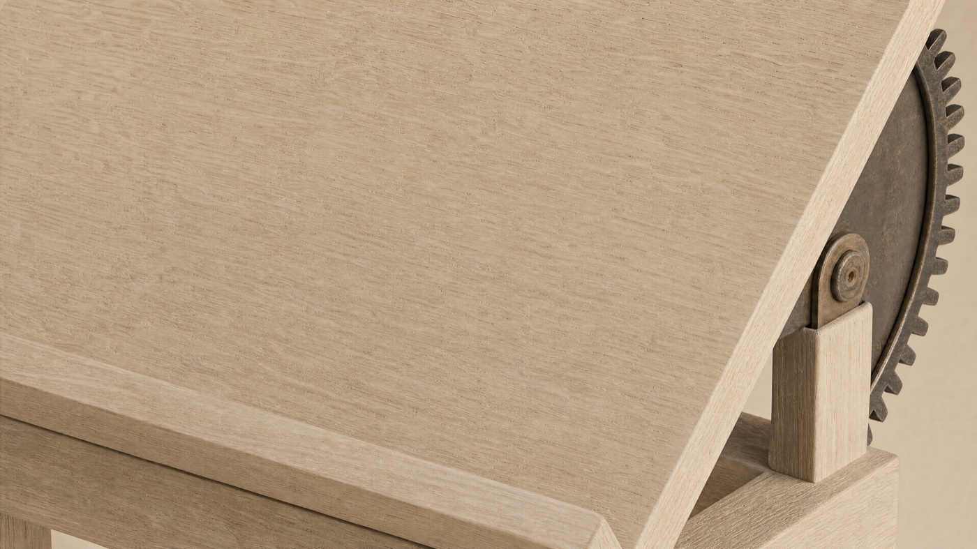 Ratchet Lectern — the top.