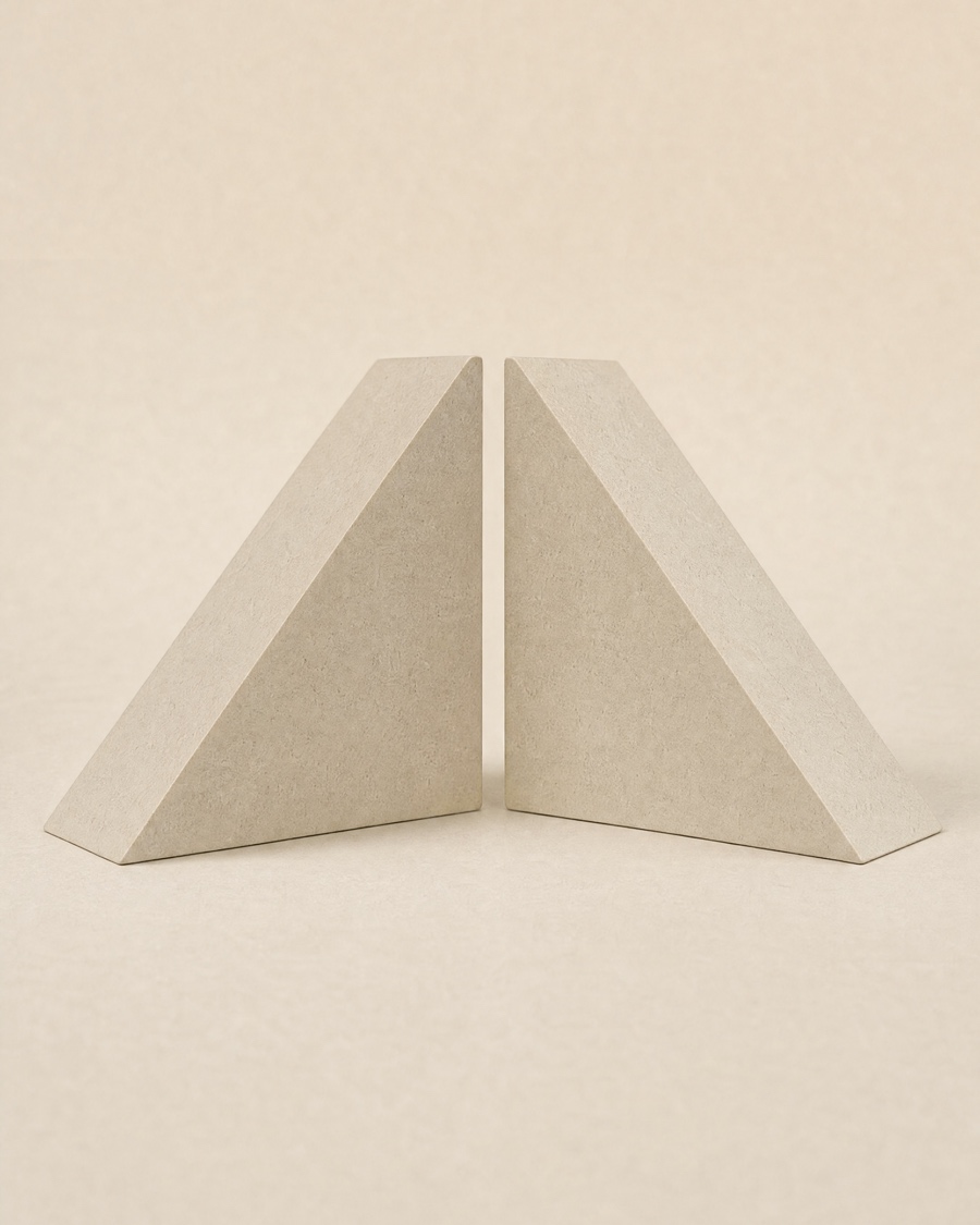 Wedge Bookends