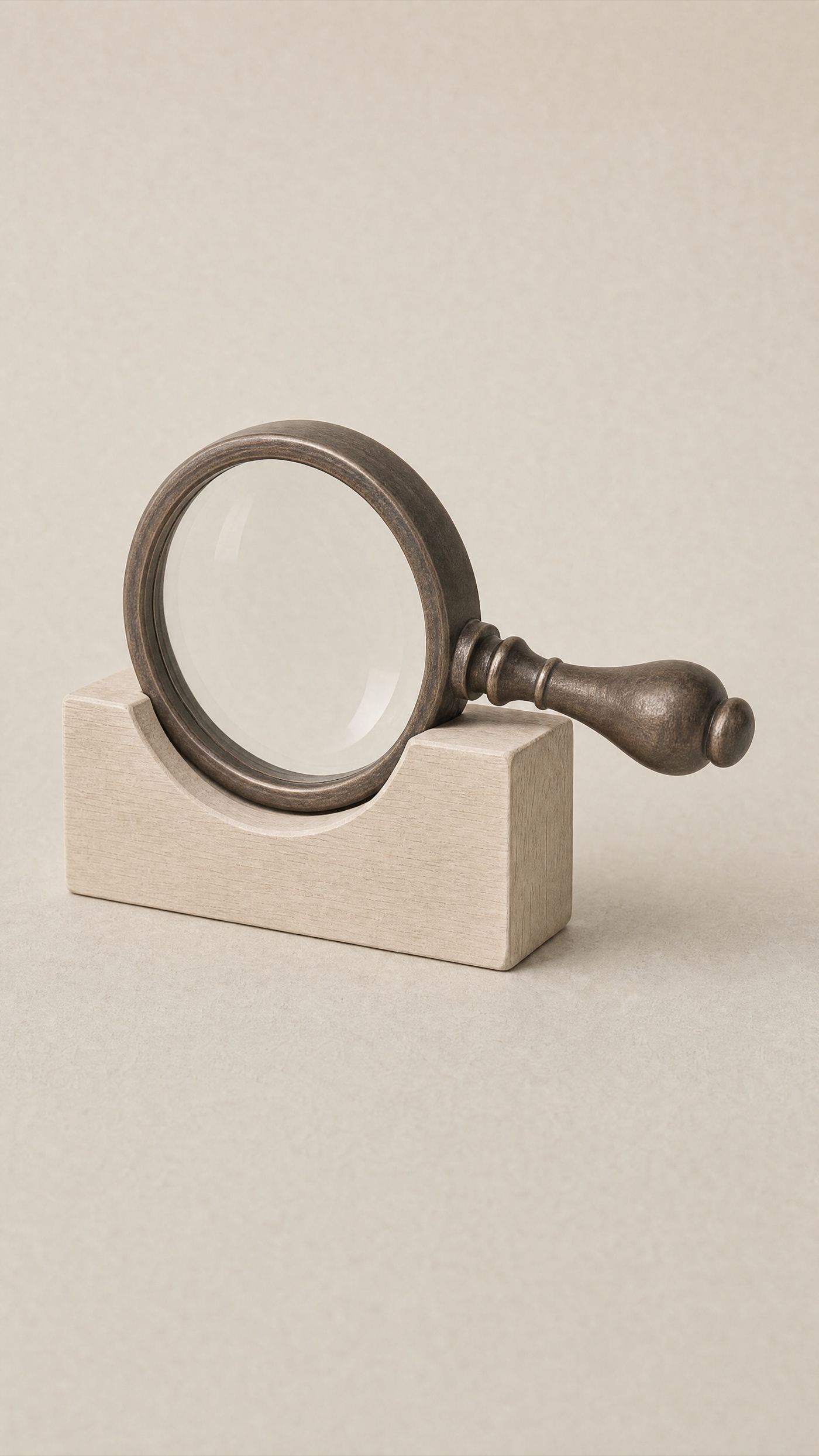 Loupe Stand — three-quarter.