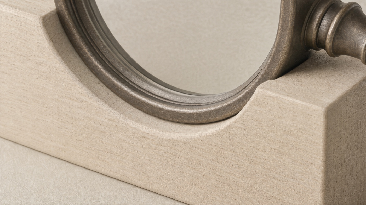 Loupe Stand — the top.