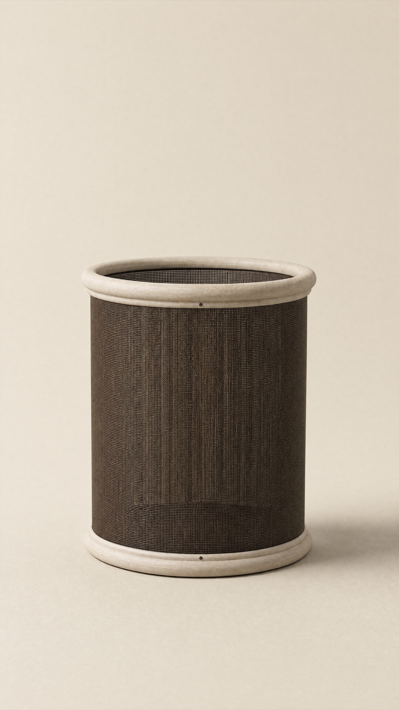 Mesh Bin — the full studio frame.