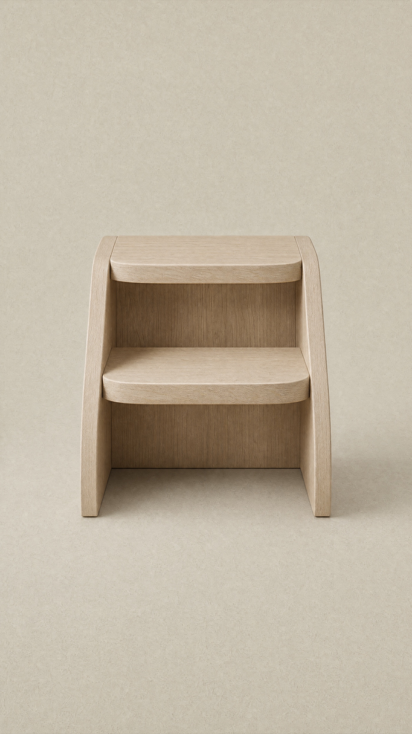 Bow Step — the full studio frame.