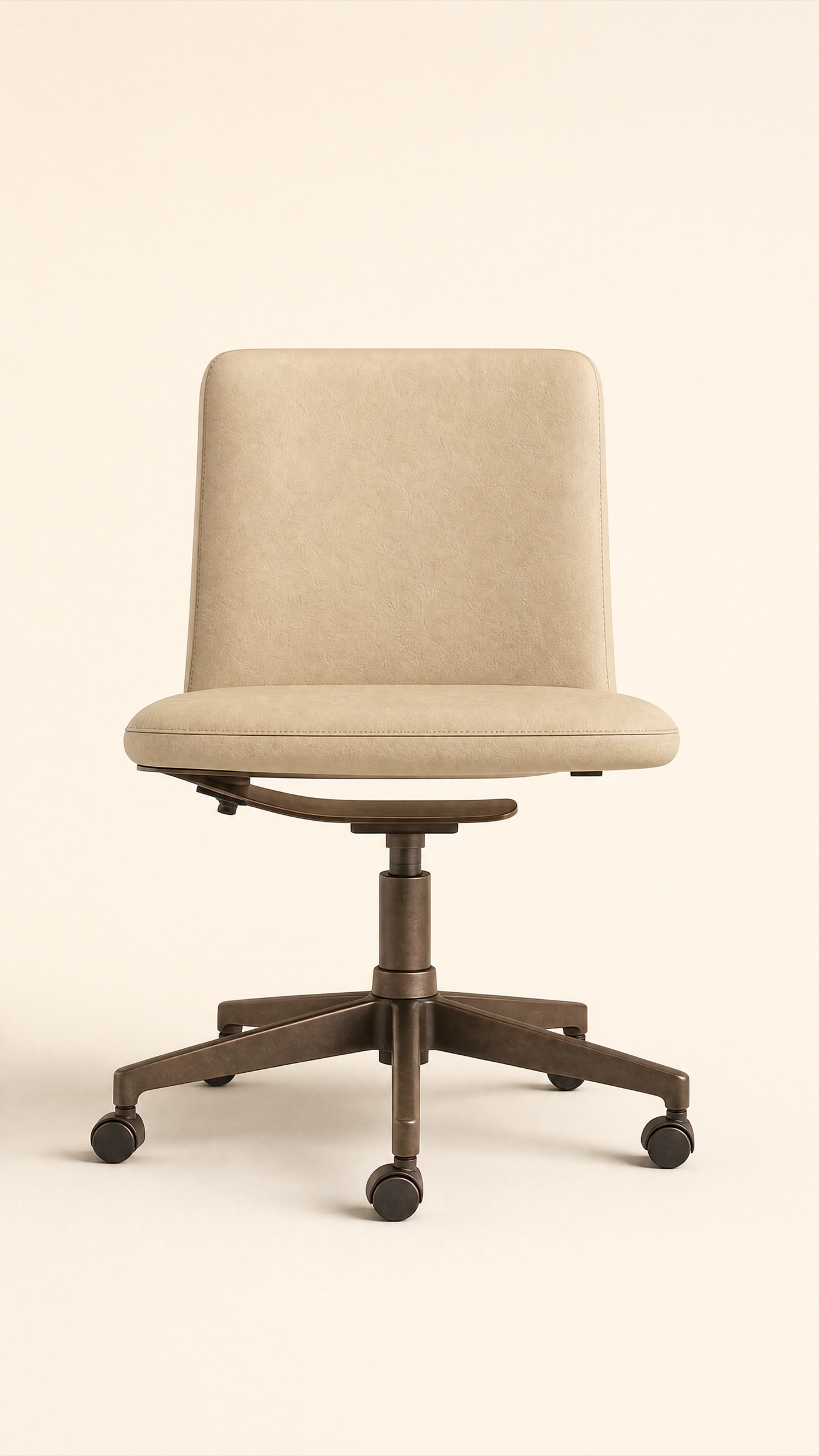 Leafspring Chair — the full studio frame.