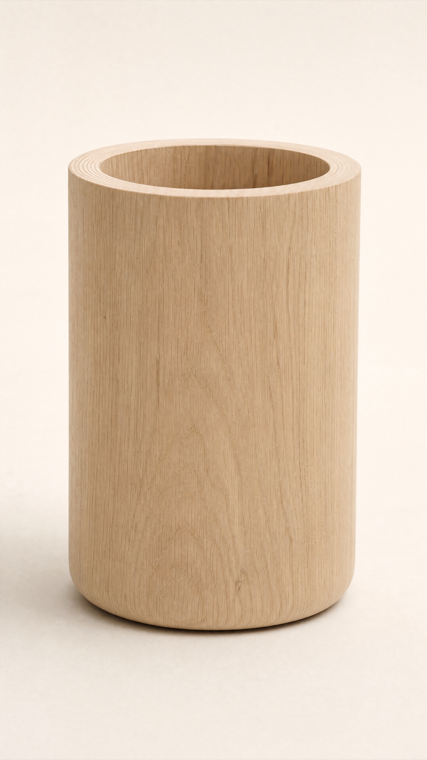 Log Bin — the full studio frame.