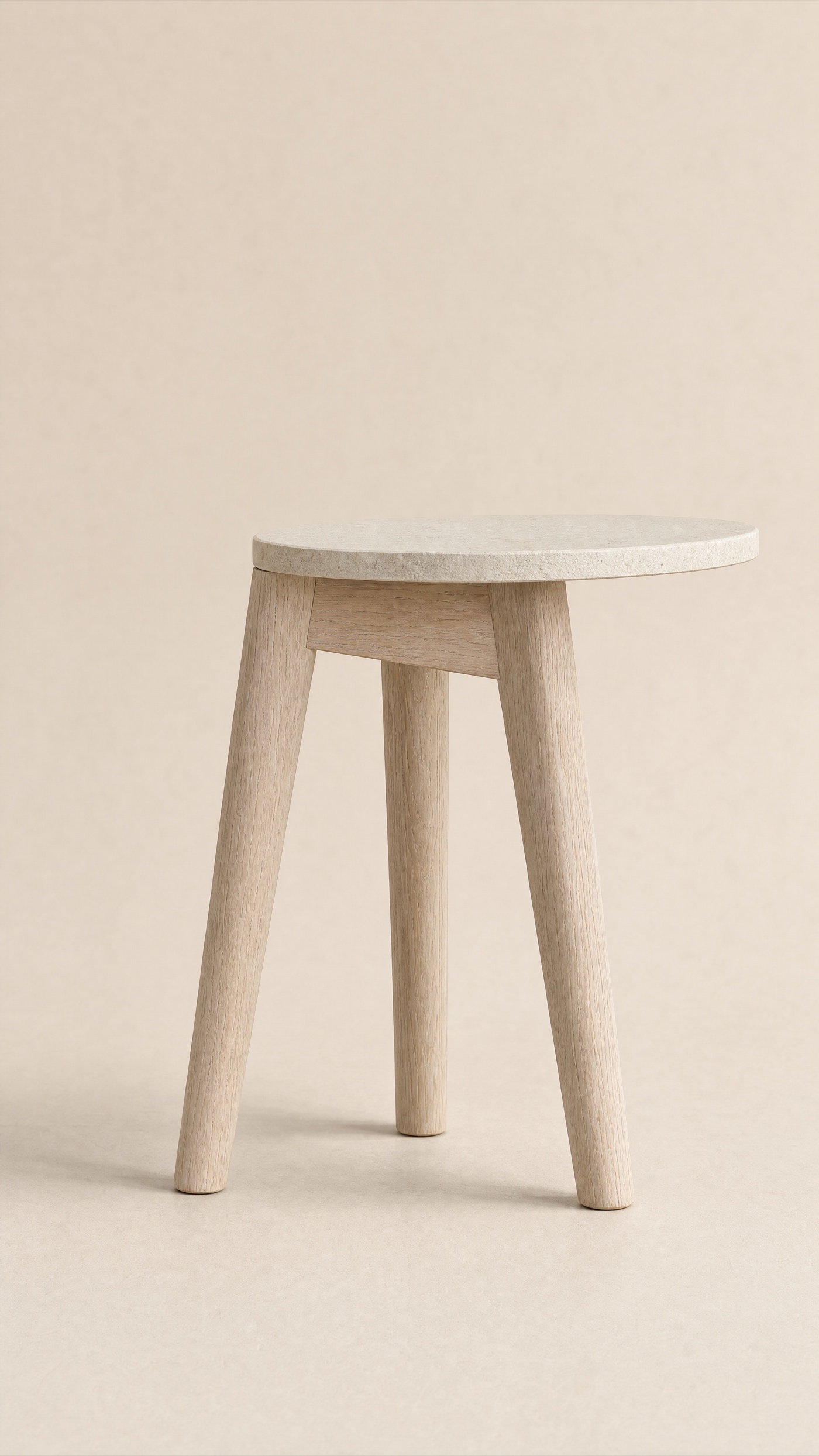 Perch Stool — the full studio frame.