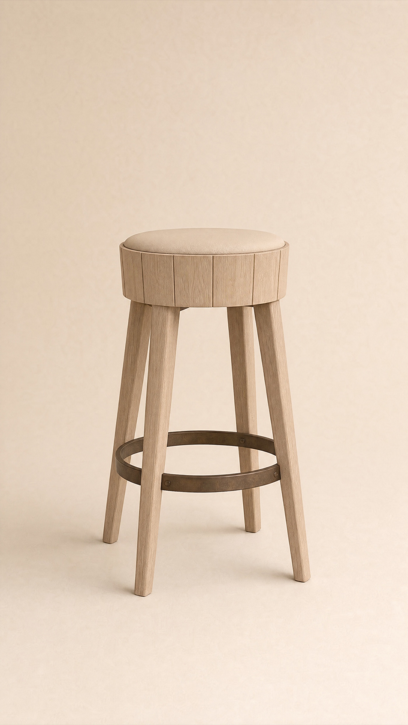 Cooper Stool — the full studio frame.
