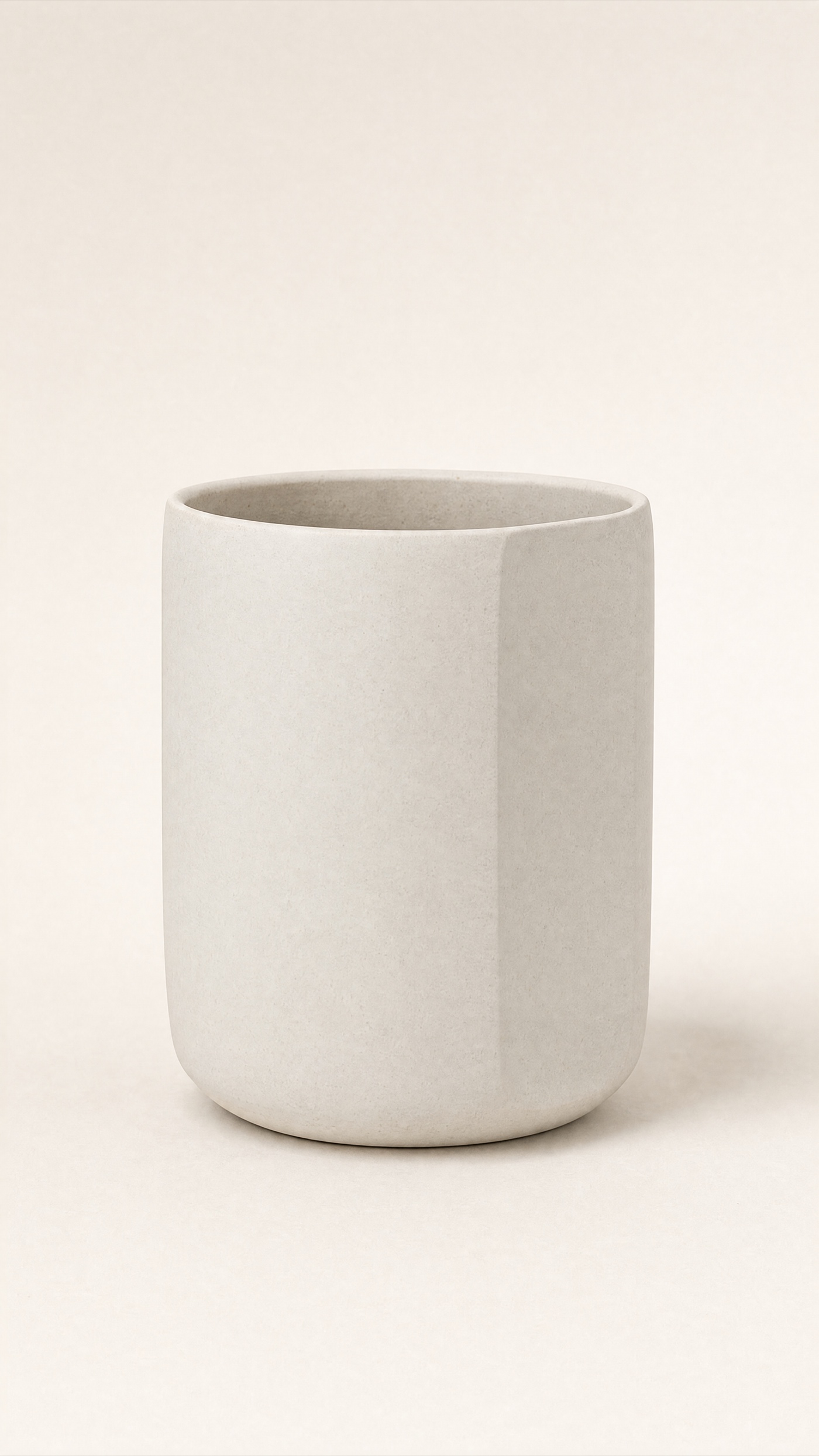 Facet Vessel — the full studio frame.