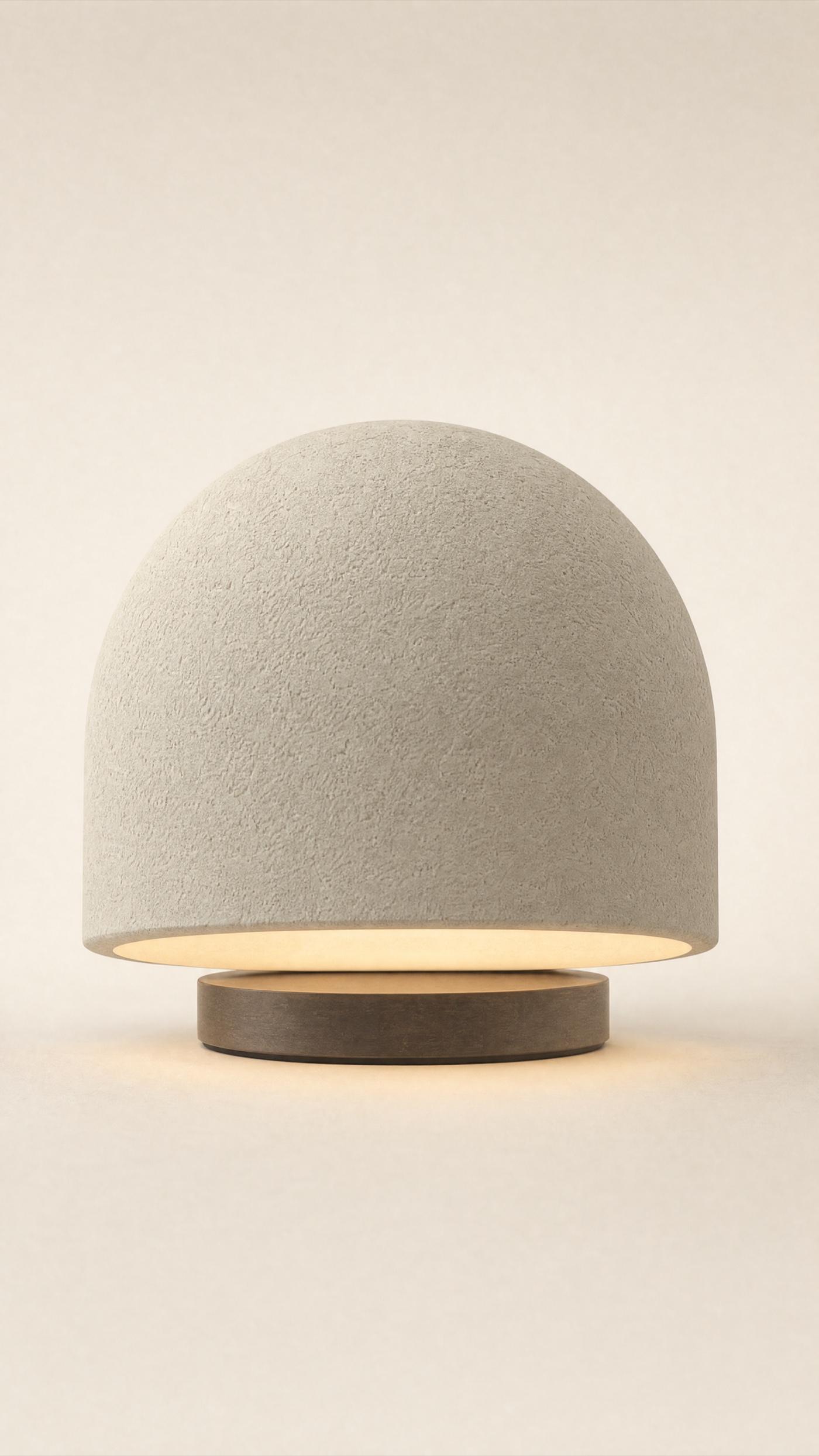 Undercut Lamp — the full studio frame.