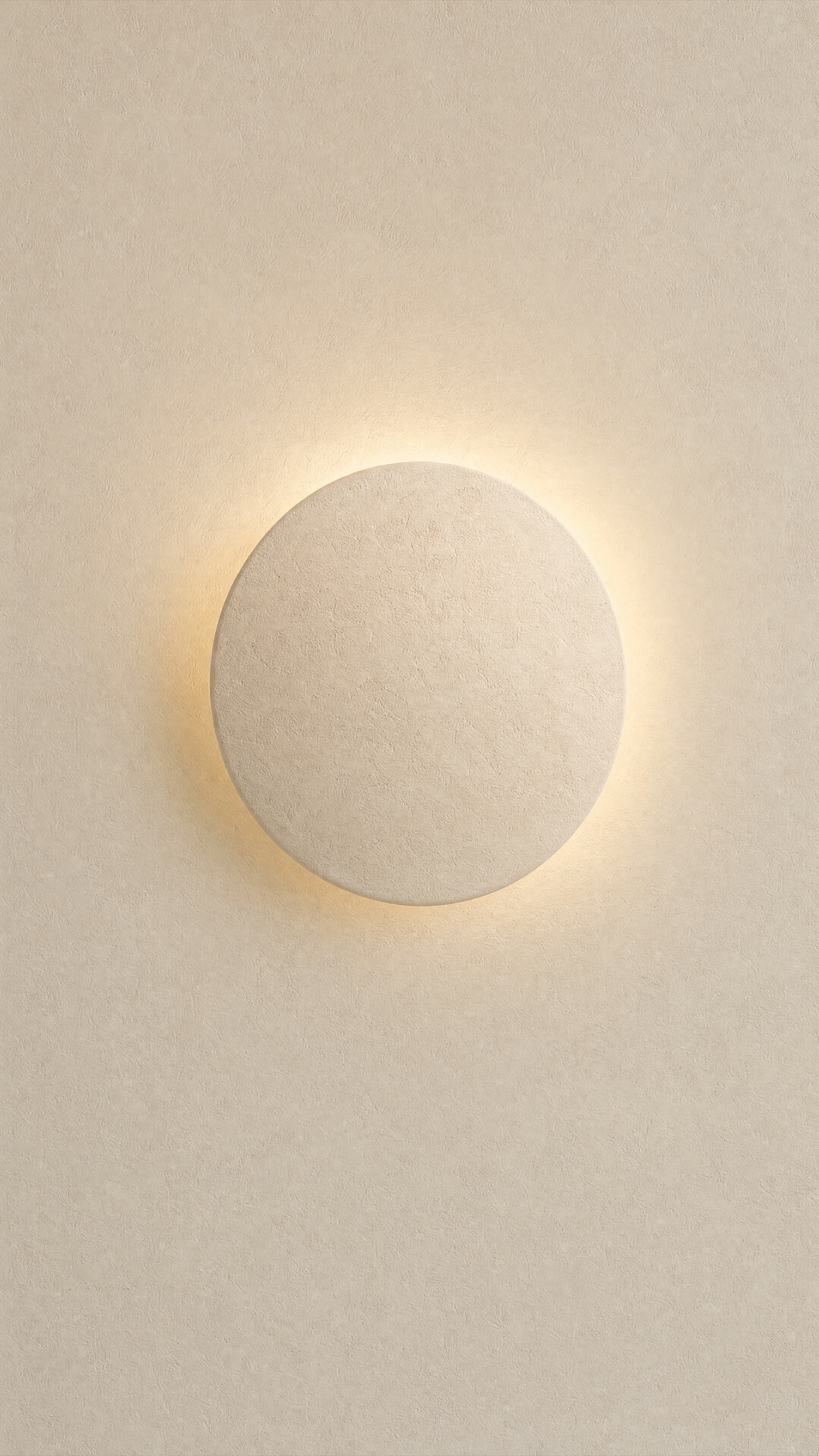 Bedded Sconce — the full studio frame.