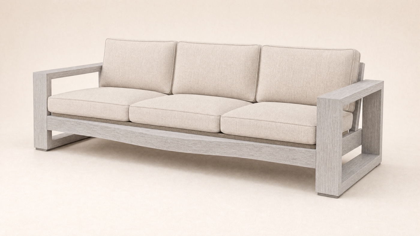 Tide Sofa — three-quarter.