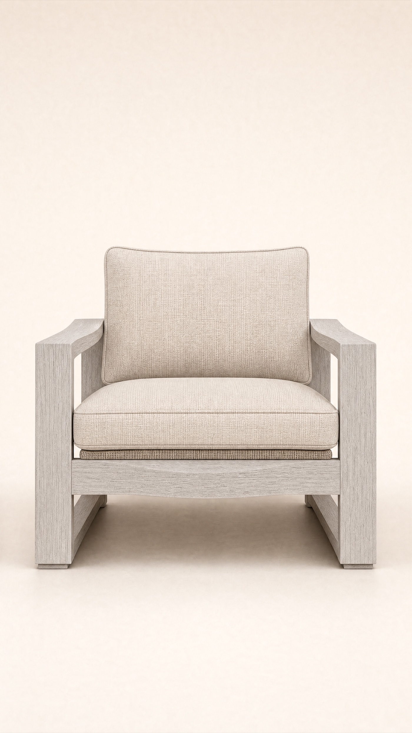 Tide Lounge Chair — the full studio frame.