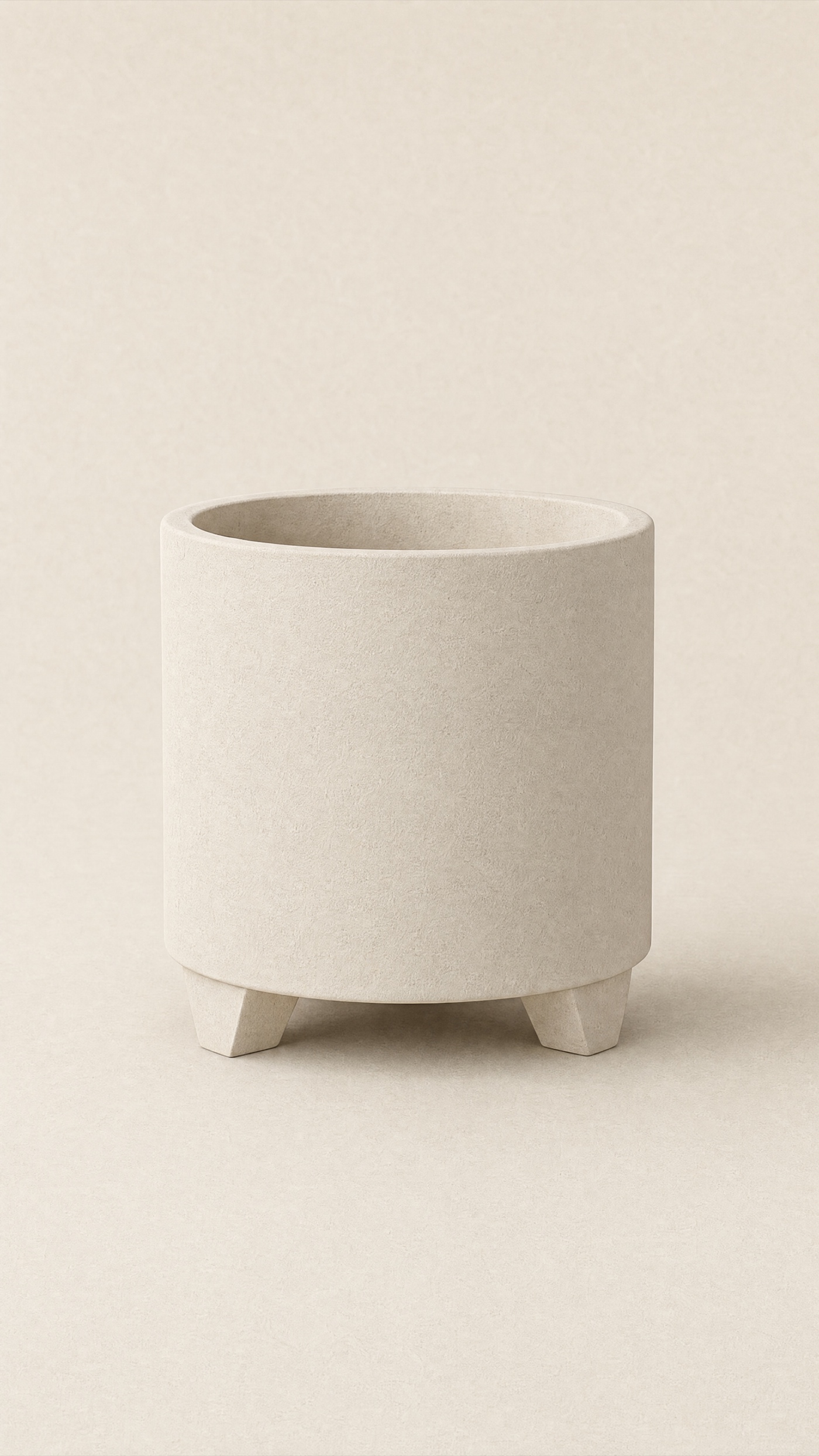 Trifoot Planter — Large — the full studio frame.