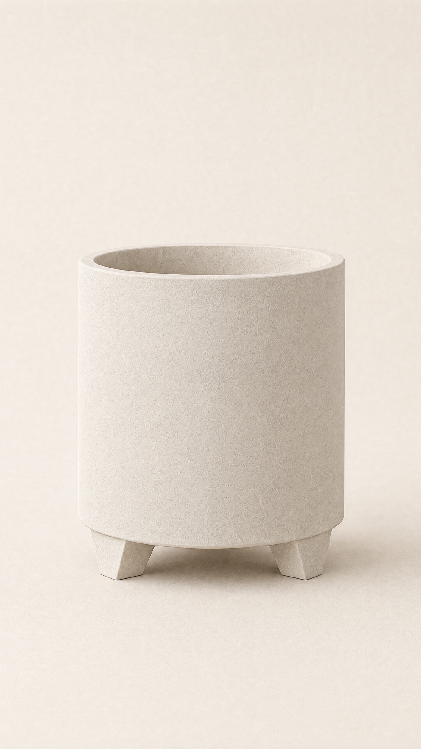 Trifoot Planter — Medium — the full studio frame.