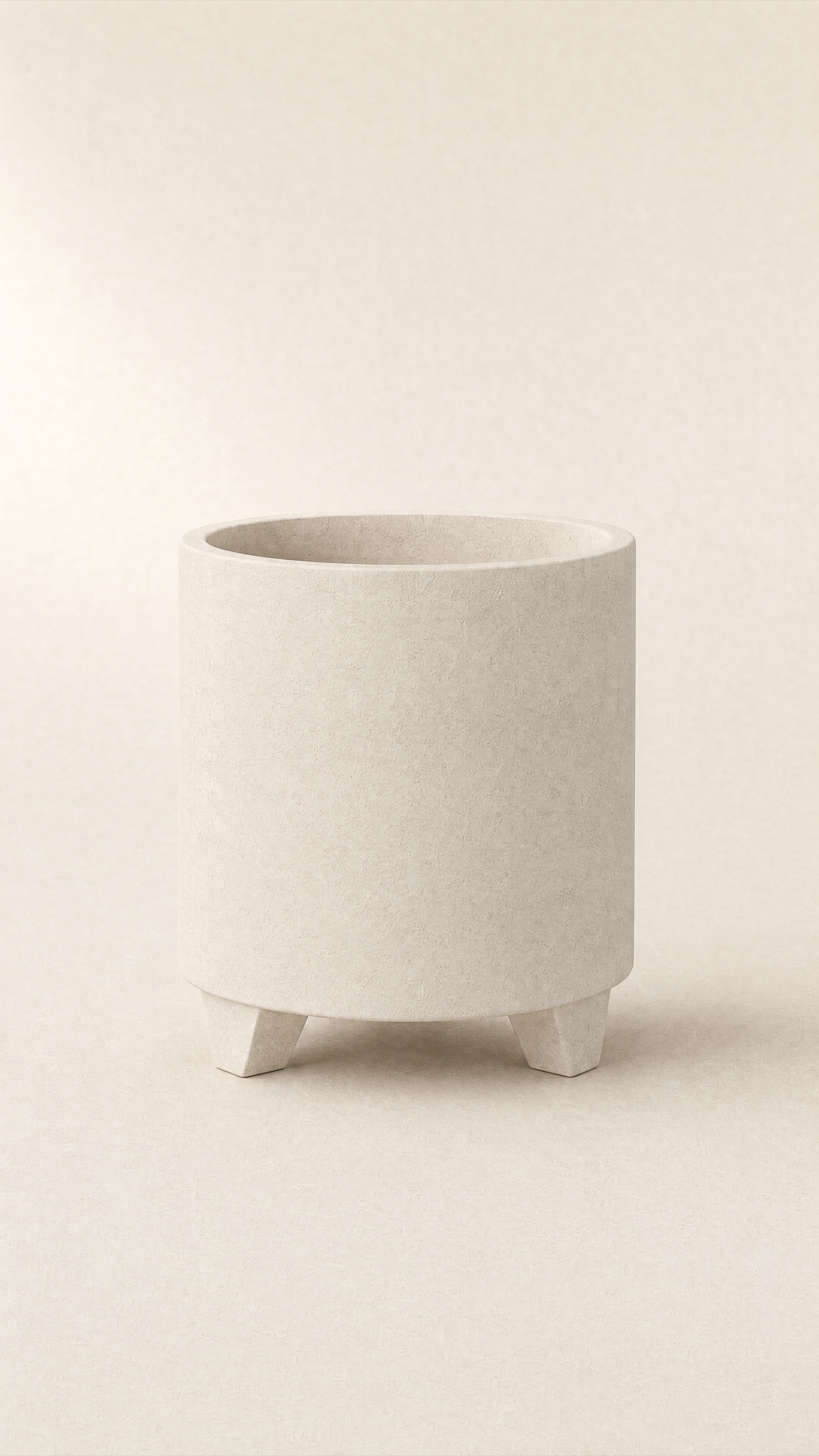 Trifoot Planter — Small — the full studio frame.