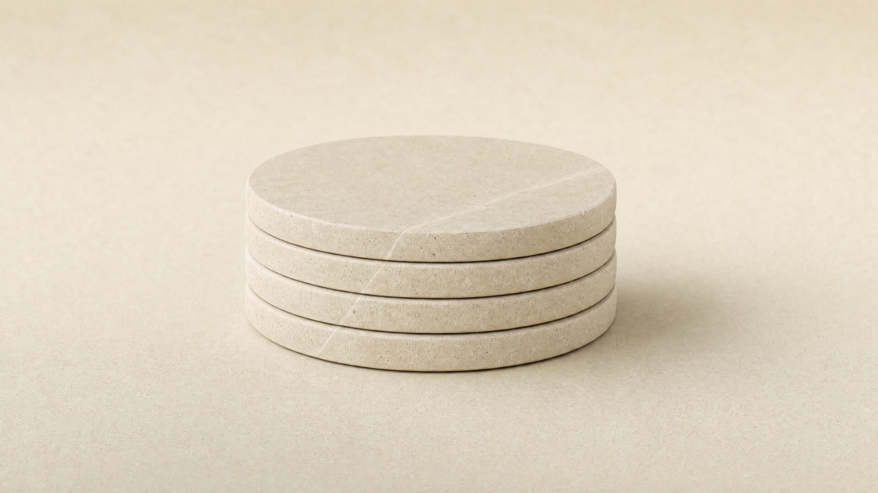 Grain-Run Coasters