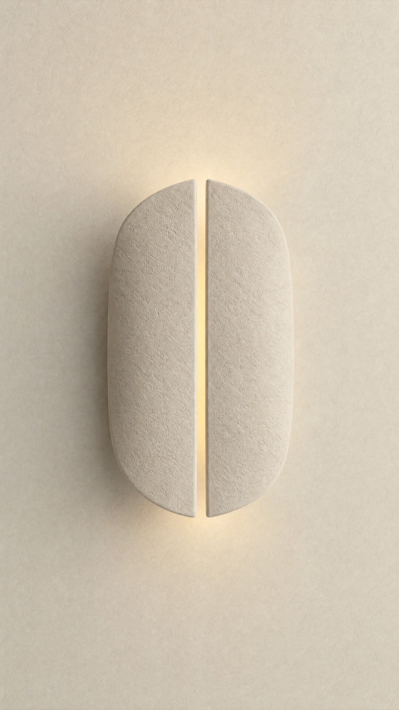 Seam Sconce — the full studio frame.