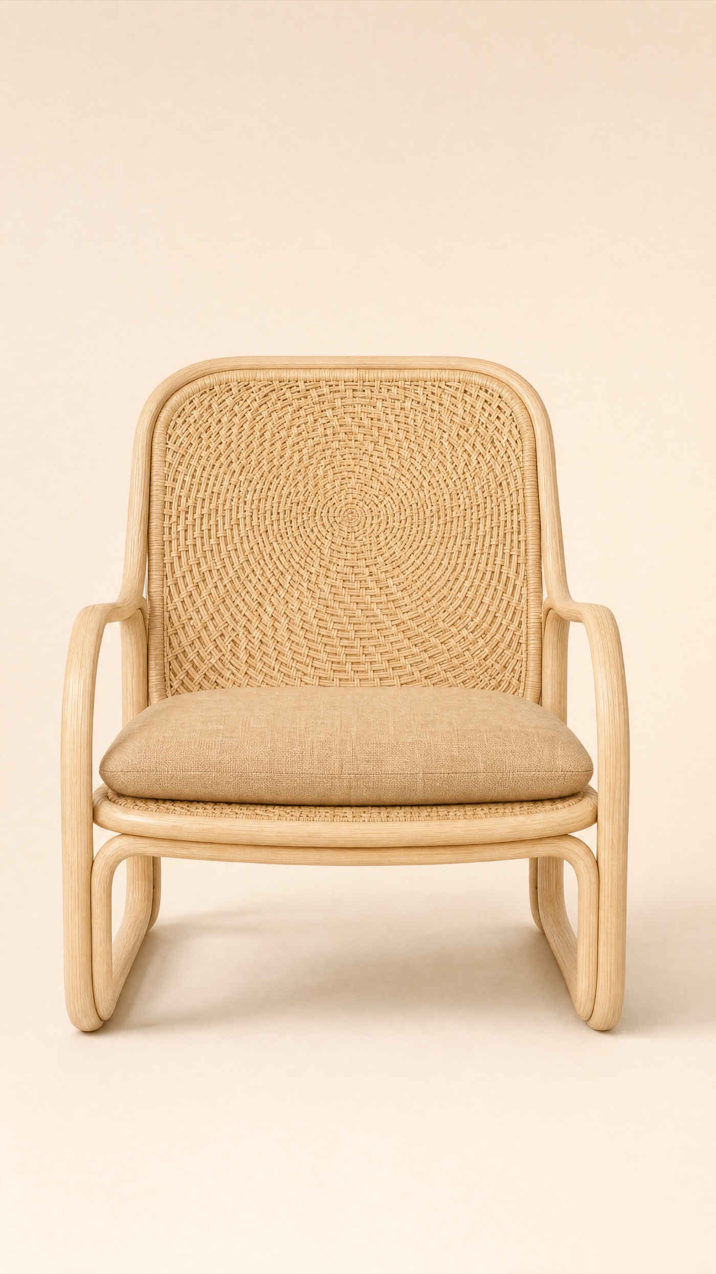 Coil Chair — the full studio frame.
