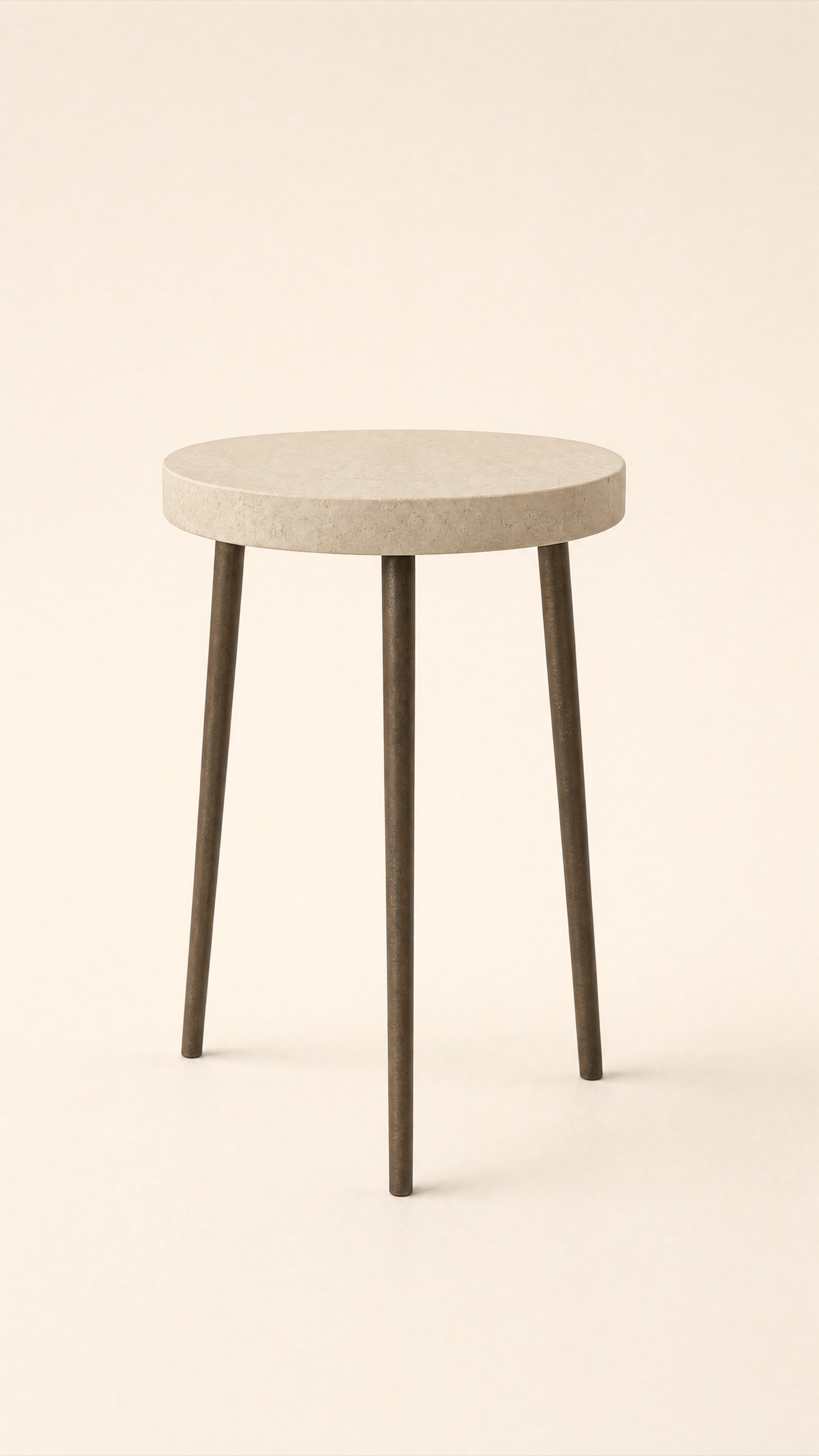 Camber Stool — the full studio frame.