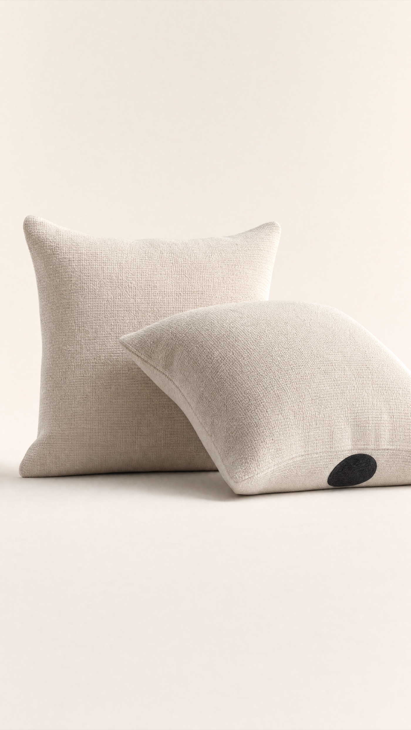 Games Cushion Pair — the full studio frame.