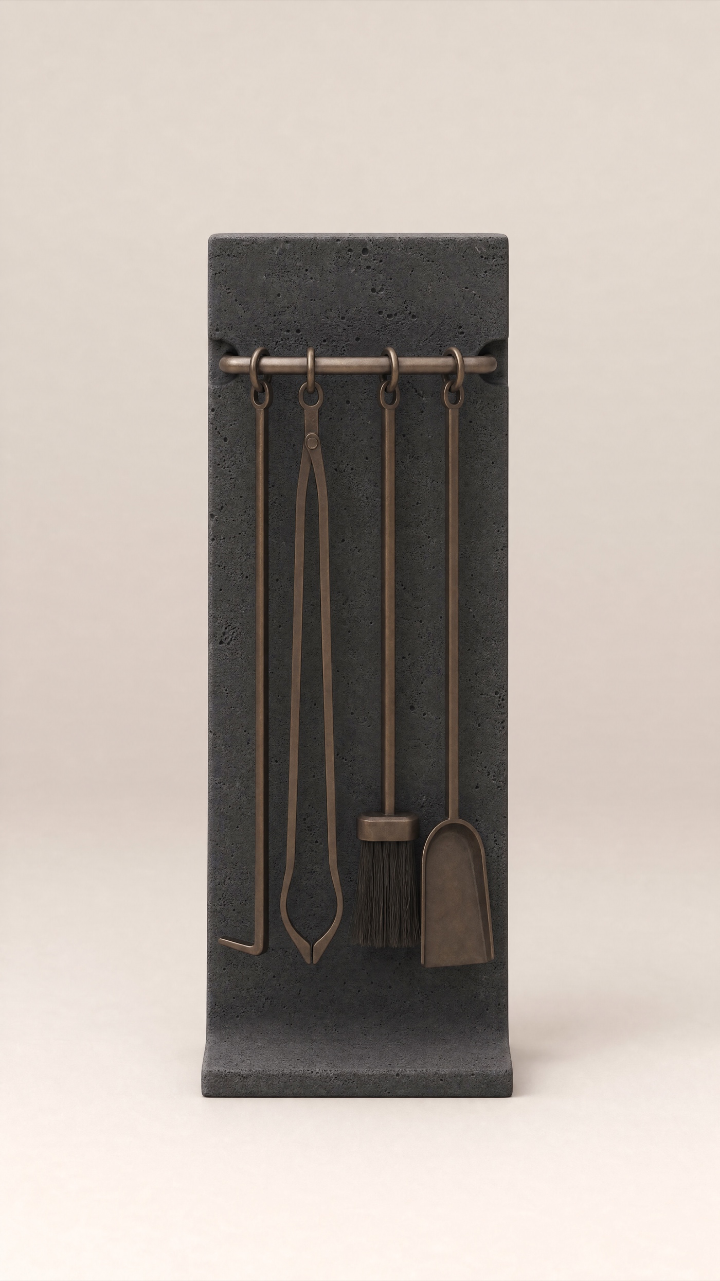 Monolith Fireset — the full studio frame.
