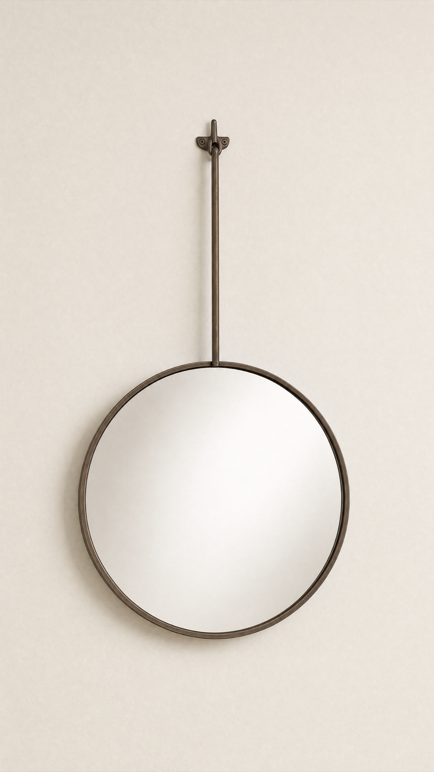 Cleat Mirror — the full studio frame.