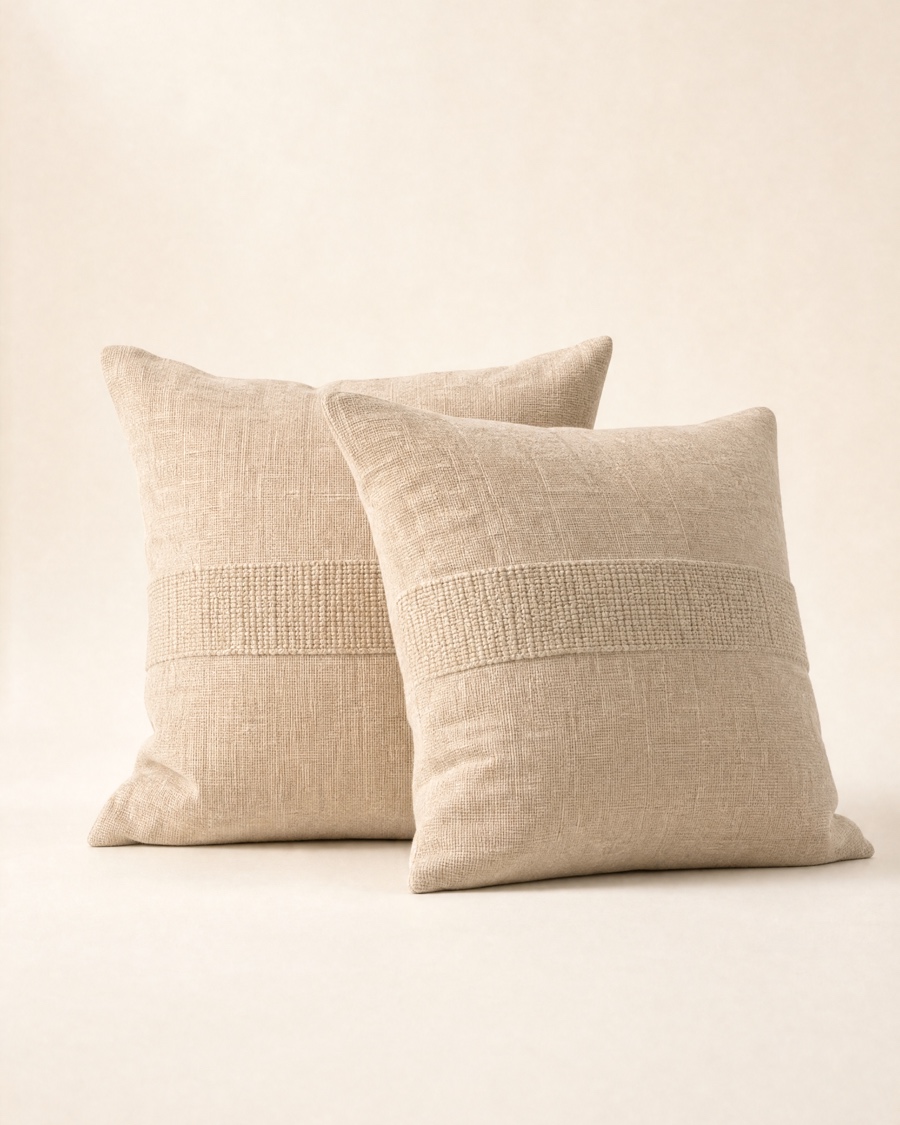 Slub Pillow Pair