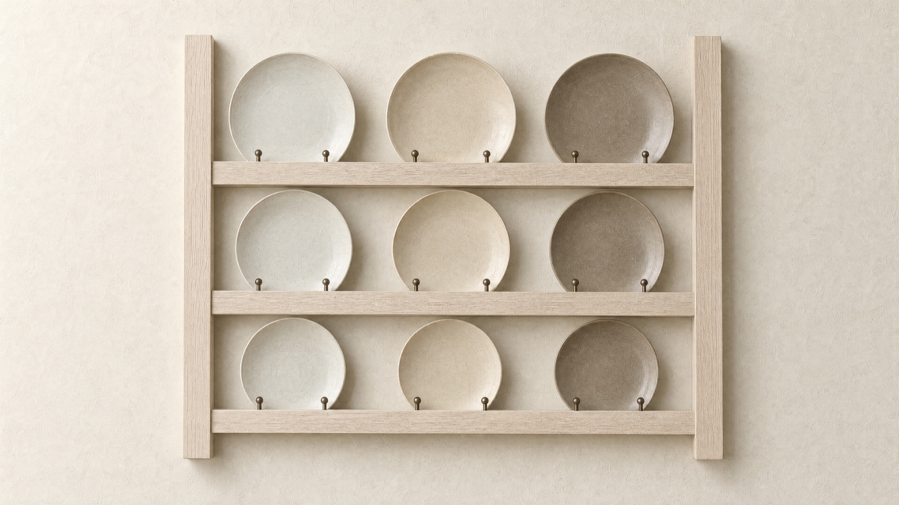 Wall Plate Rack