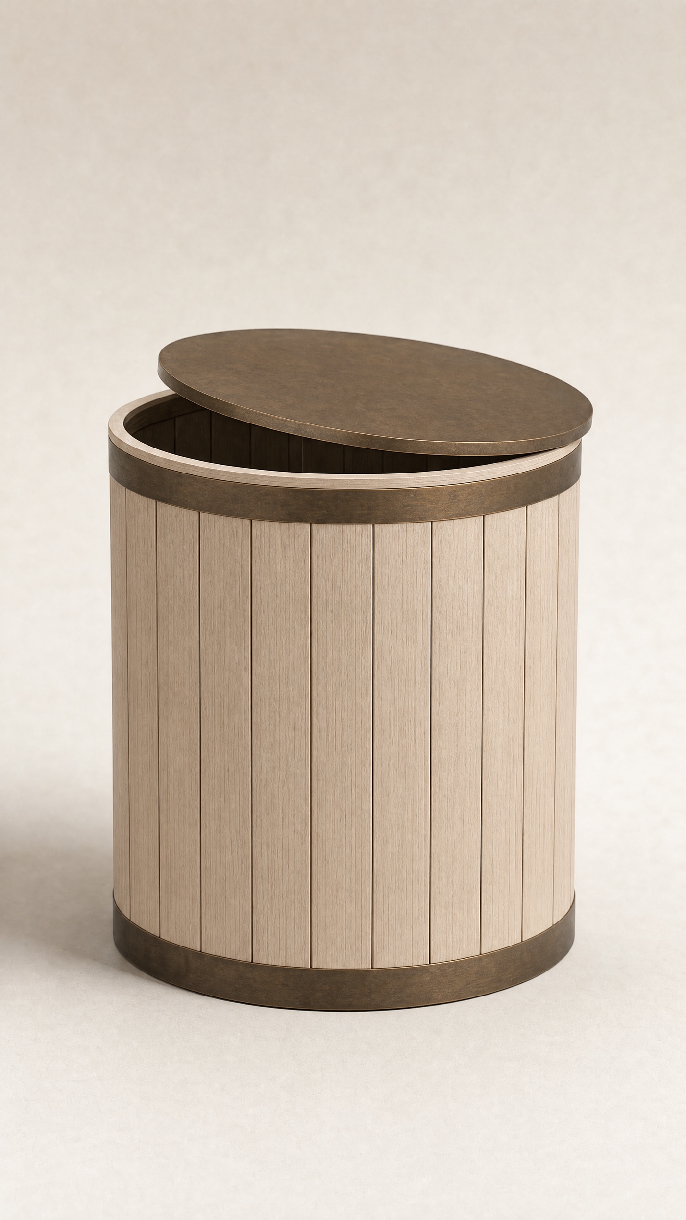 Muck Bin — the full studio frame.