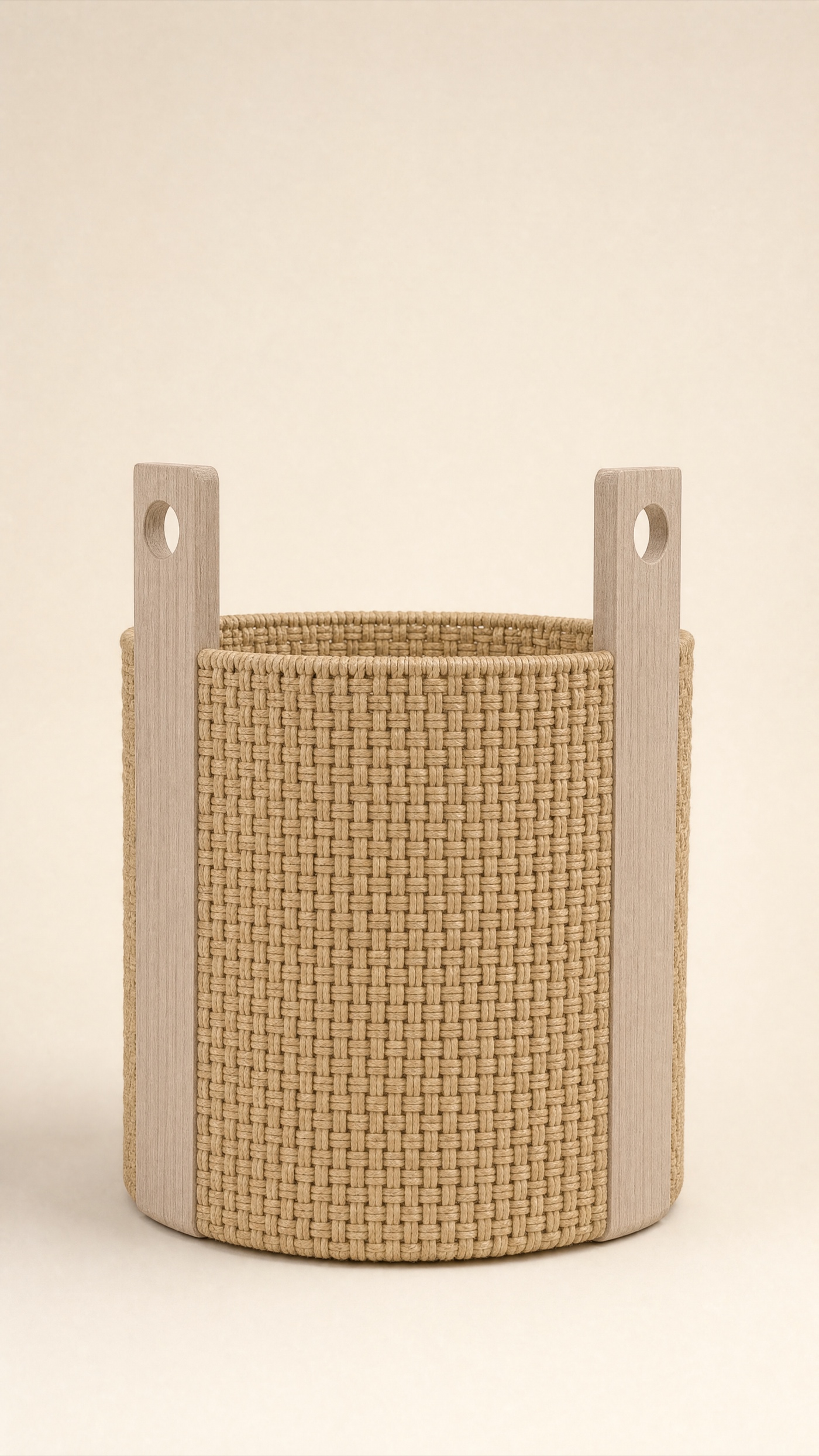 Hat & Scarf Basket — the full studio frame.
