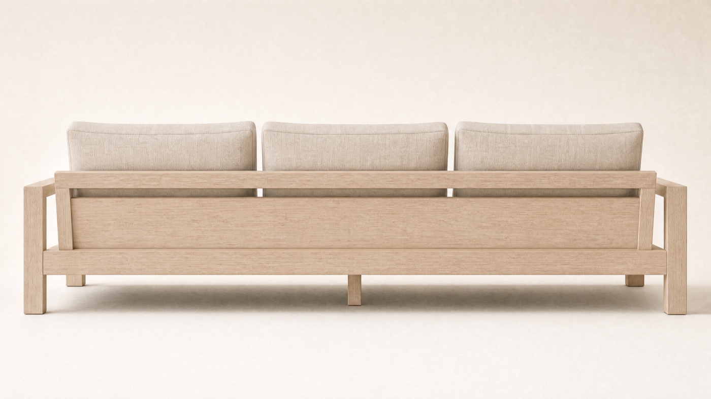 Drift Sofa — the back.