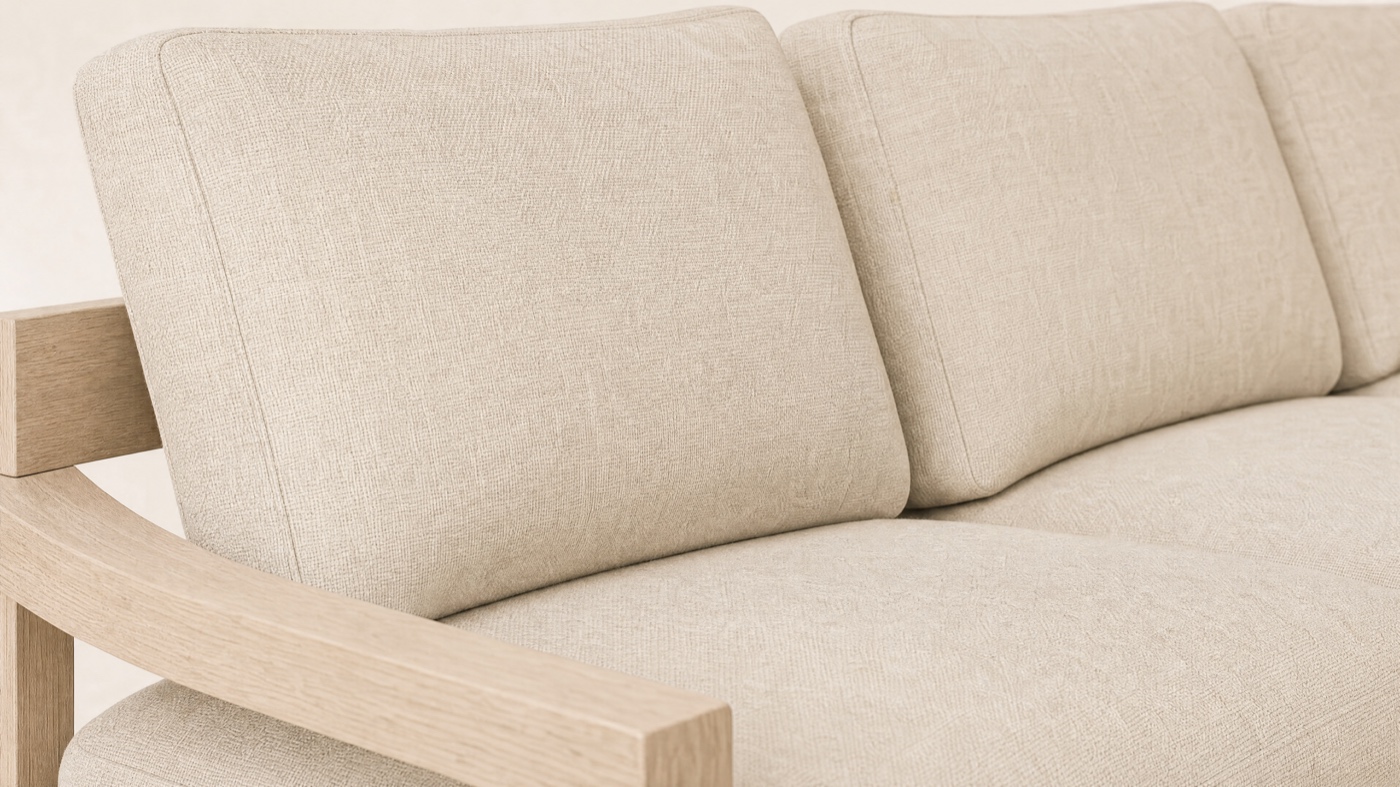 Drift Sofa — the signature.