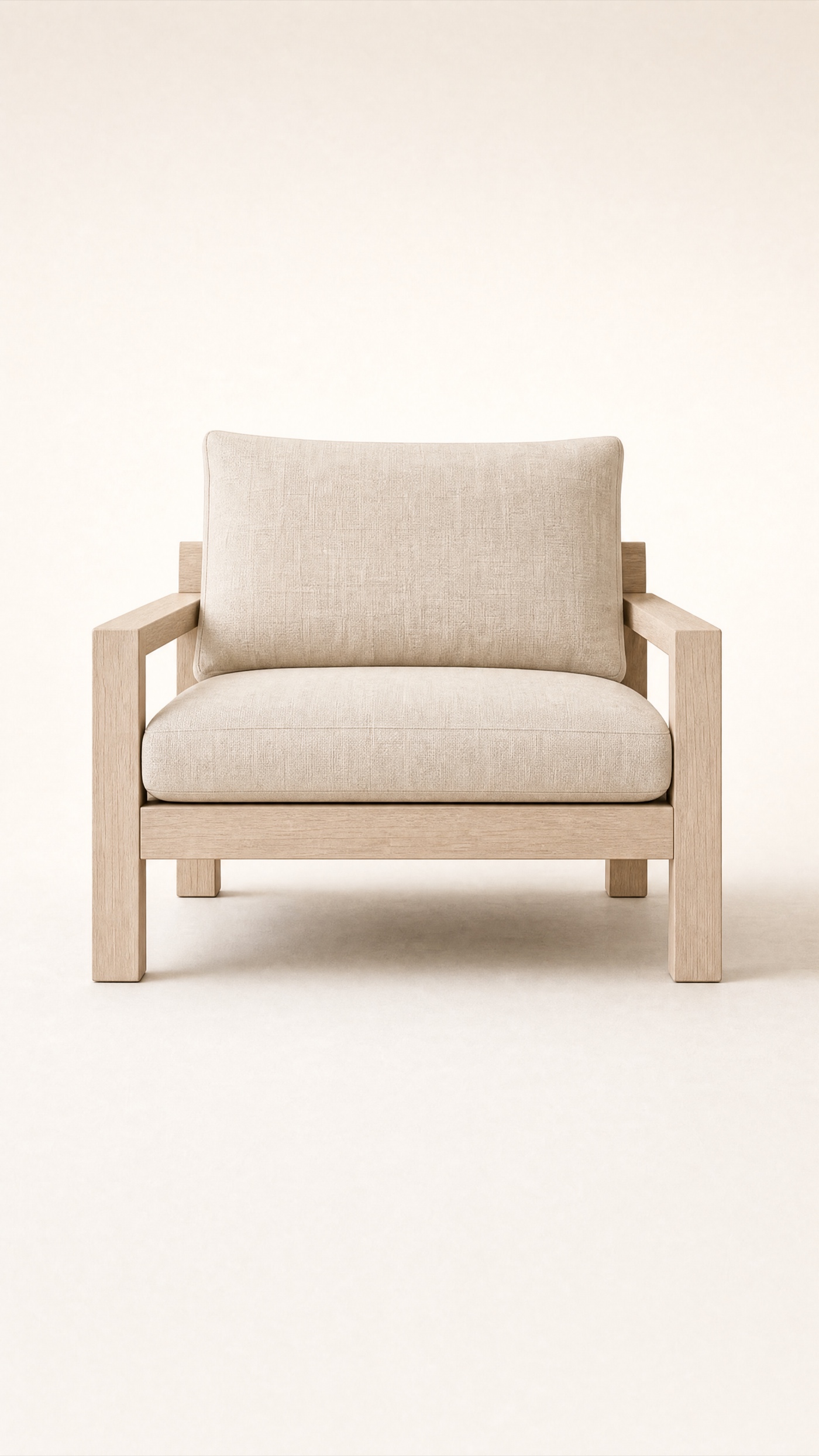 Drift Lounge Chair — the full studio frame.