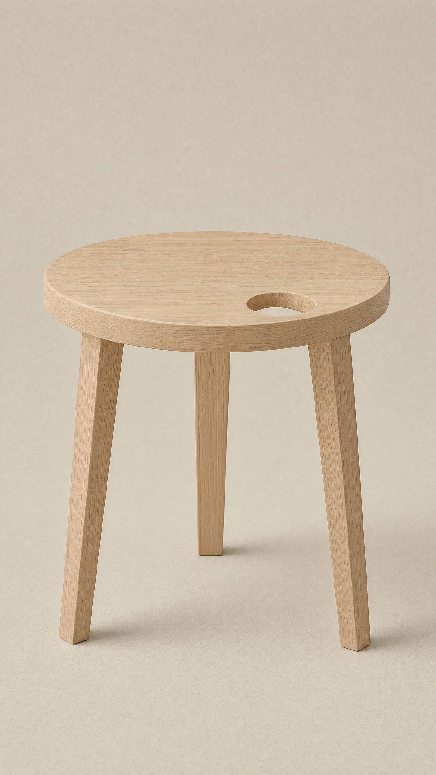 Porthole Table — the full studio frame.